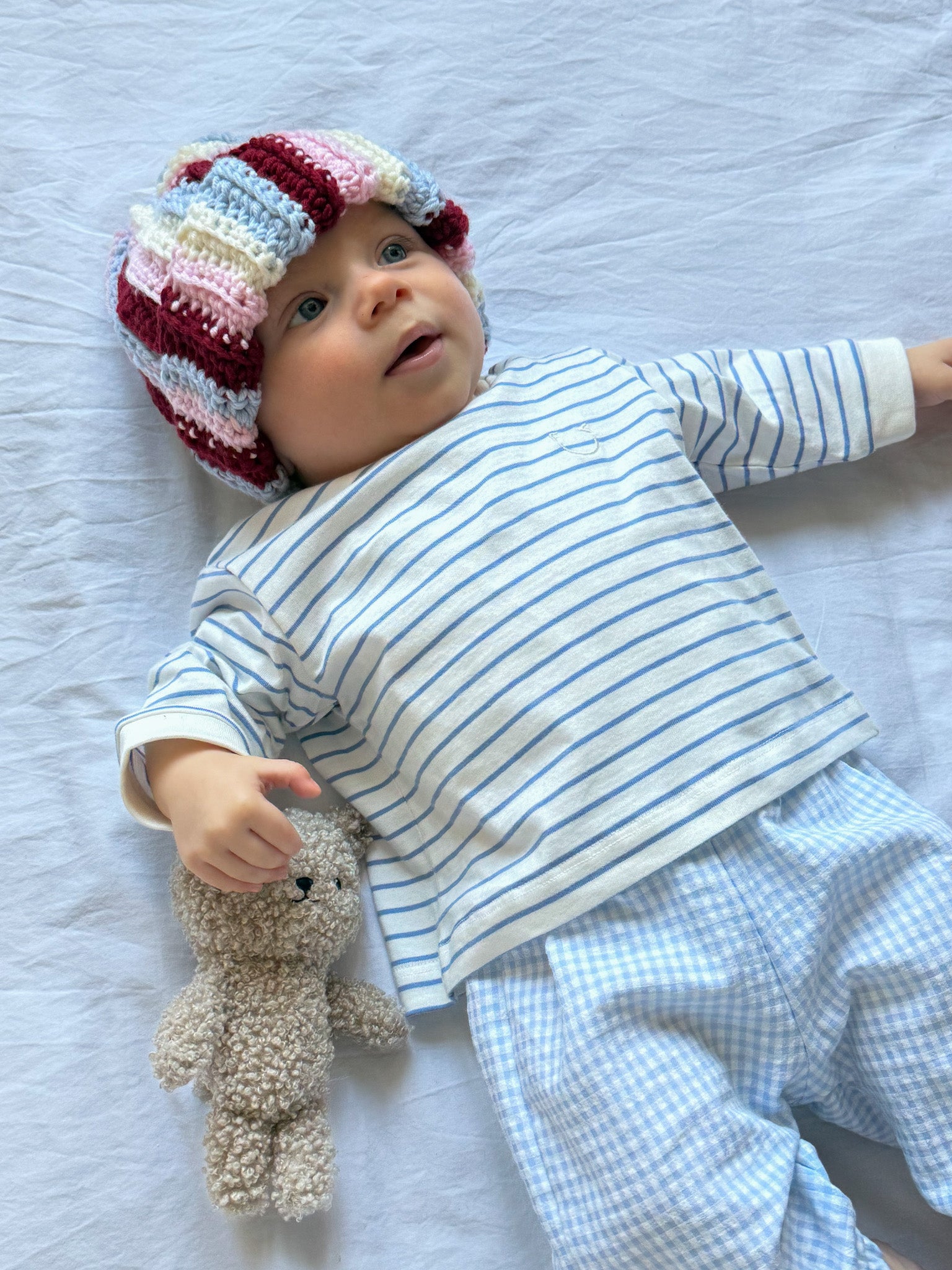 LONGSLEEVE striped Baby/Kids - blue - FAMVIBES