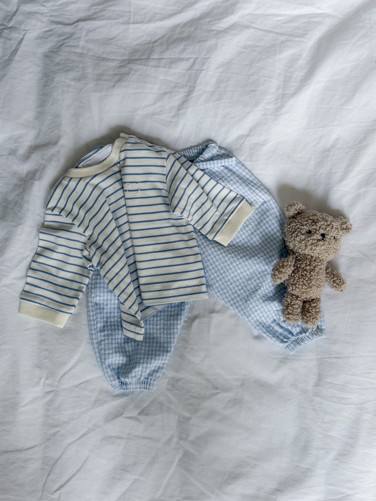 LONGSLEEVE striped Baby/Kids - blue - FAMVIBES