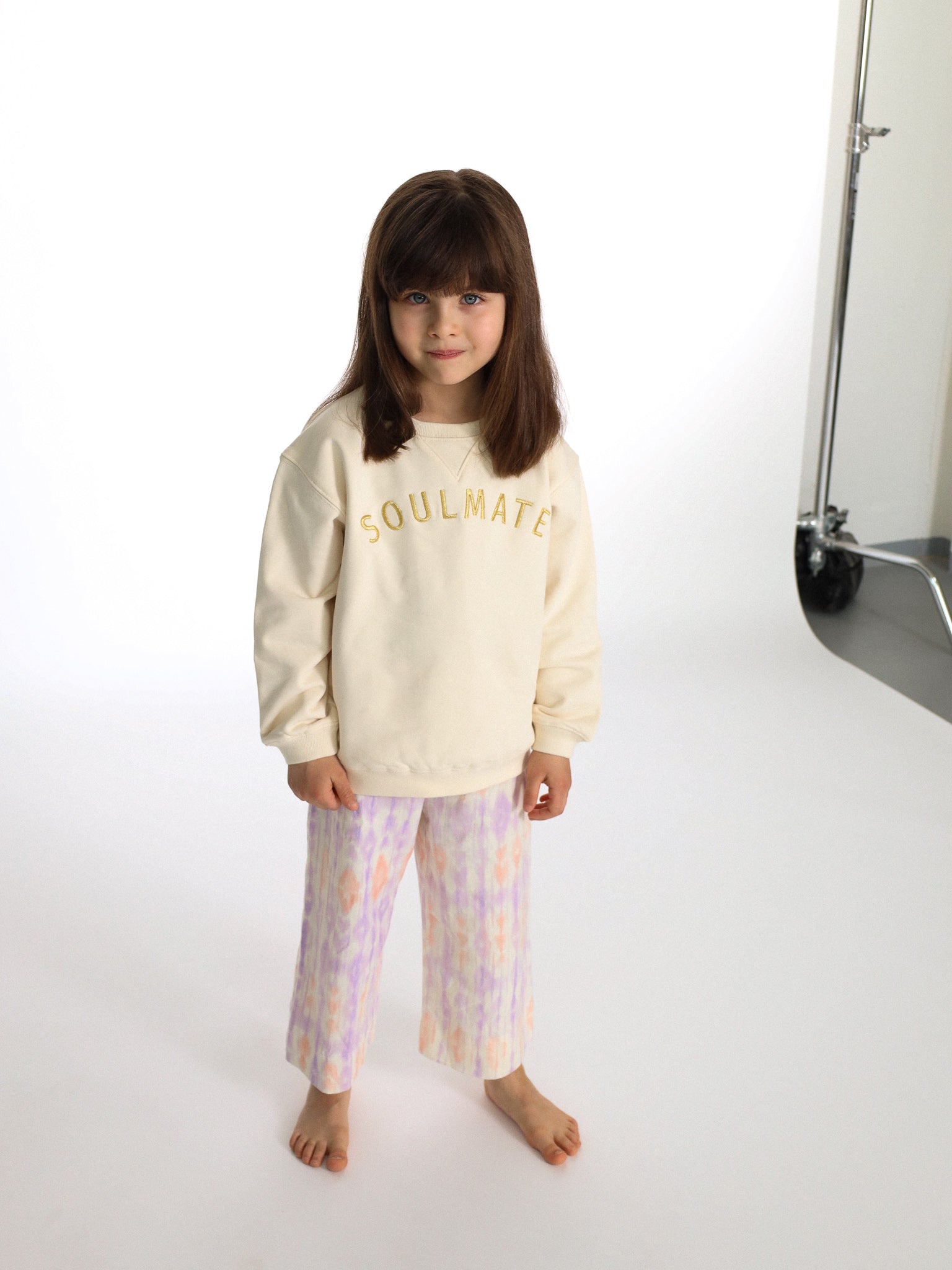 SOULMATE - Kids Sweatshirt creme/ gold - FAMVIBES 