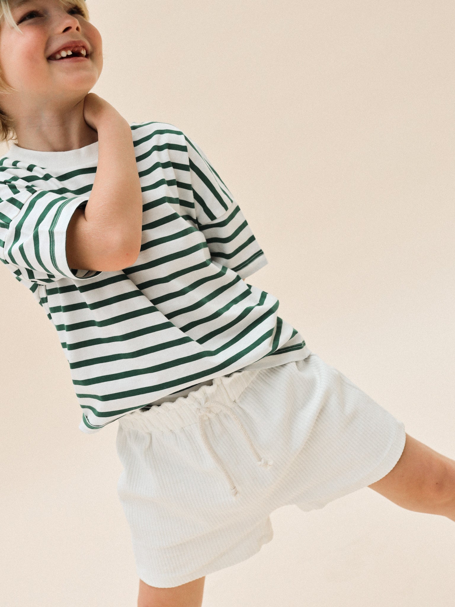 Ribbed Shorts Kids - FAMVIBES