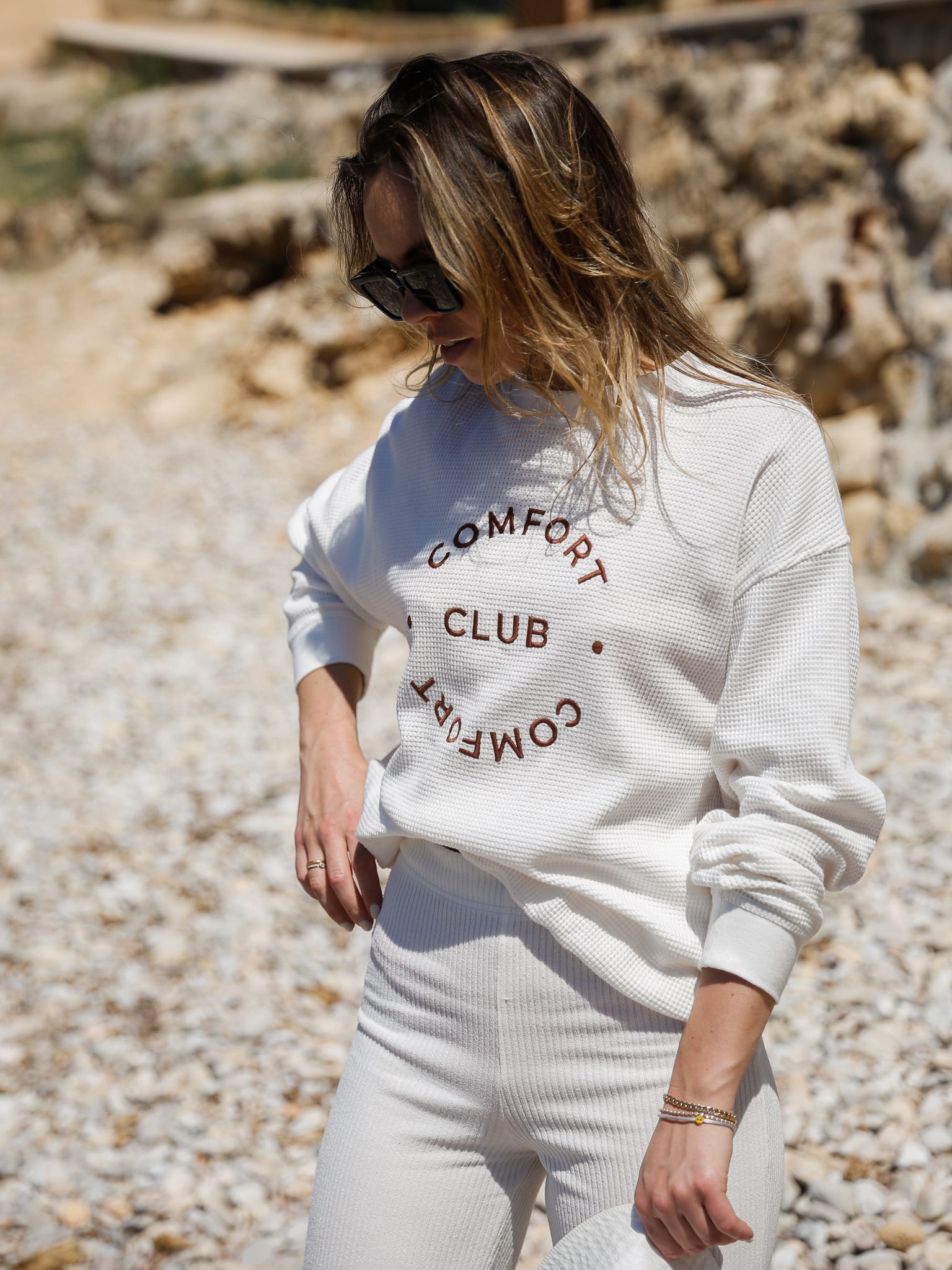 COMFORT CLUB Damen Sweatshirt - FAMVIBES 