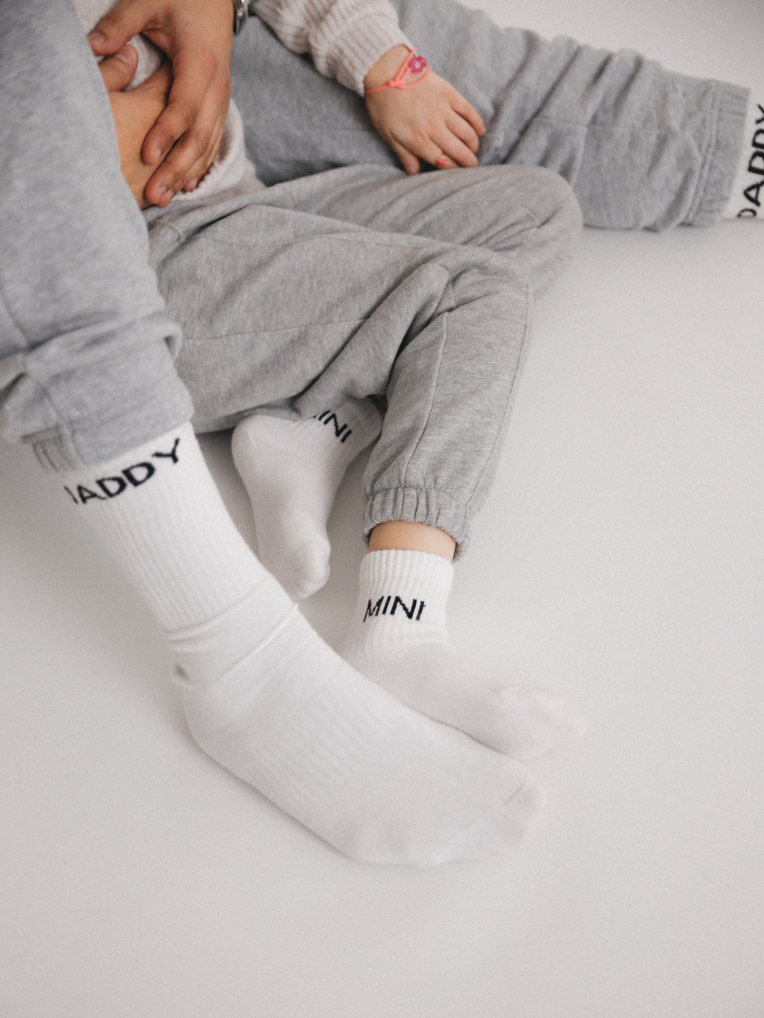 DADDY - Socken weiß - FAMVIBES 