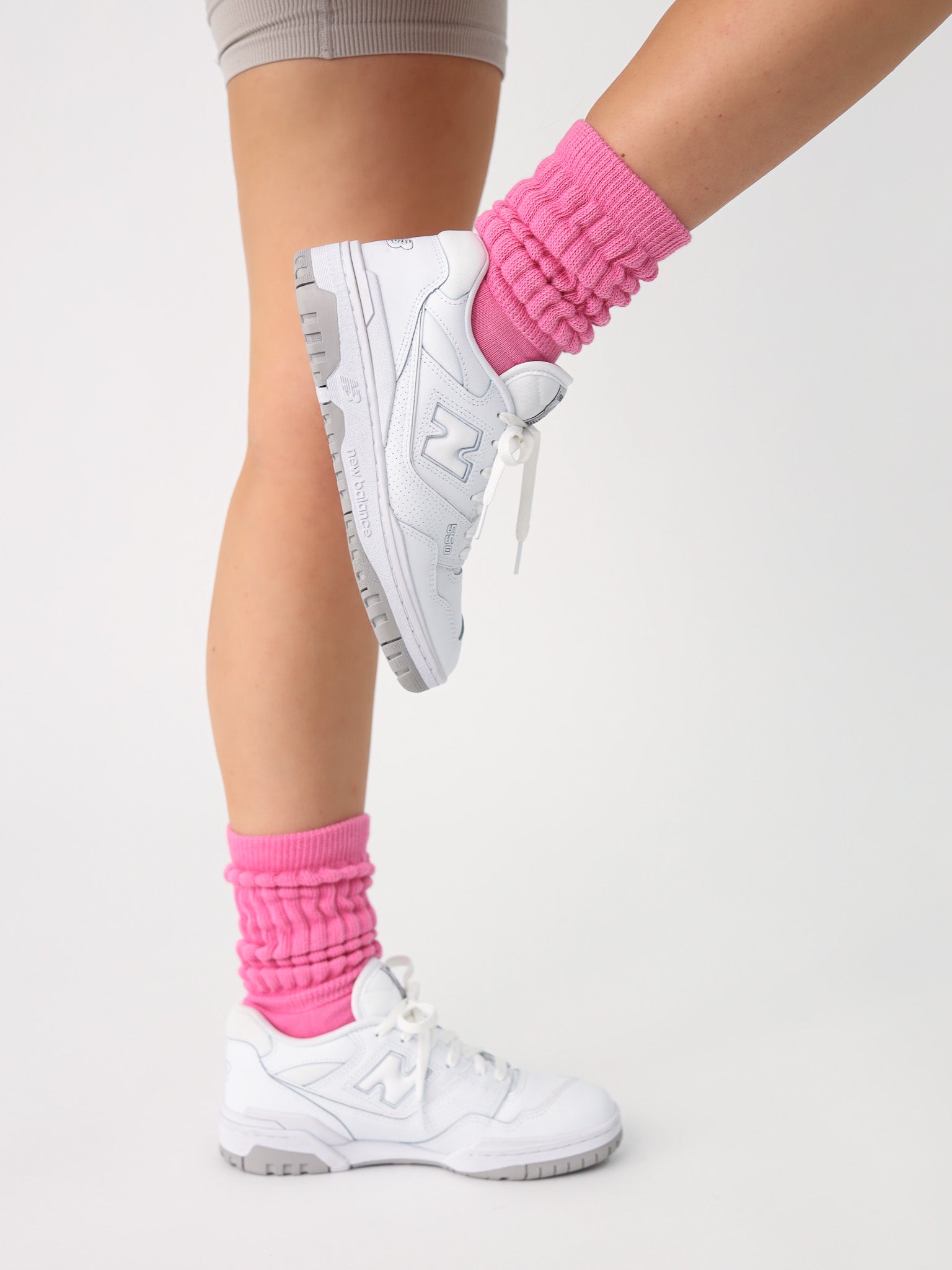 SLOUCHY Socken ADULT - HAPPY PINK