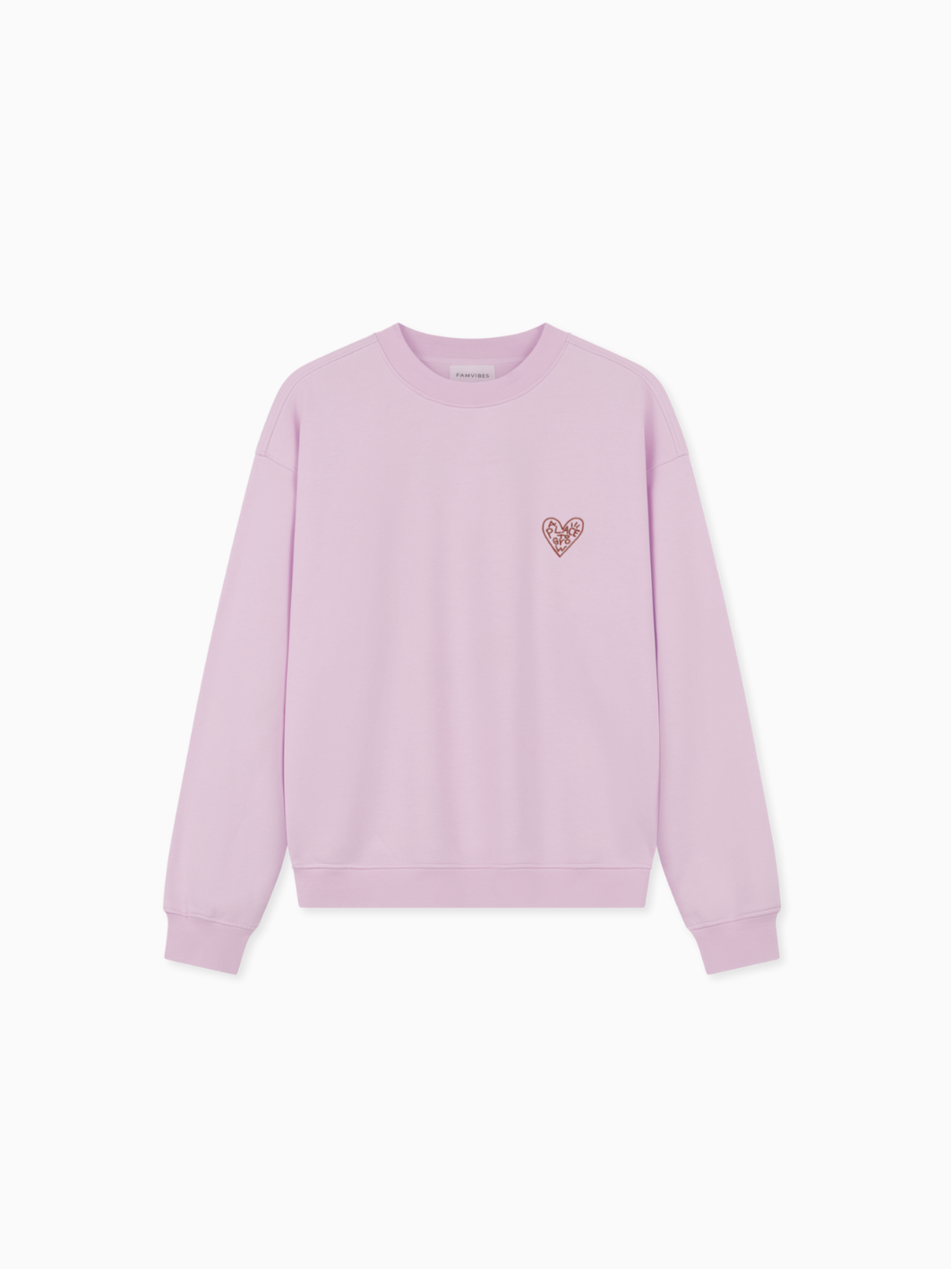 PLACE TO GROW Sweatshirt Unisex - rosa - FAMVIBES 