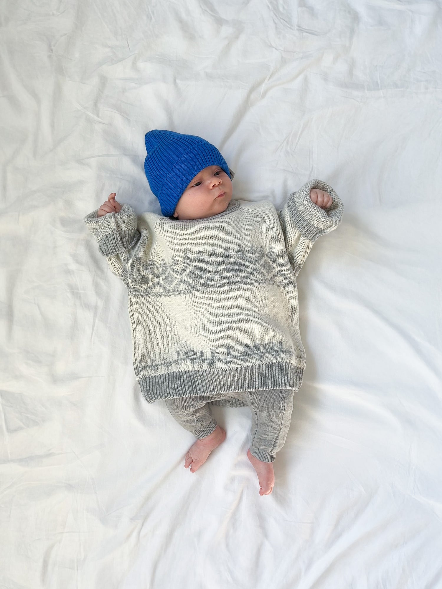 Beanie SNUGGLY BABY - WINTERNIGHT BLUE