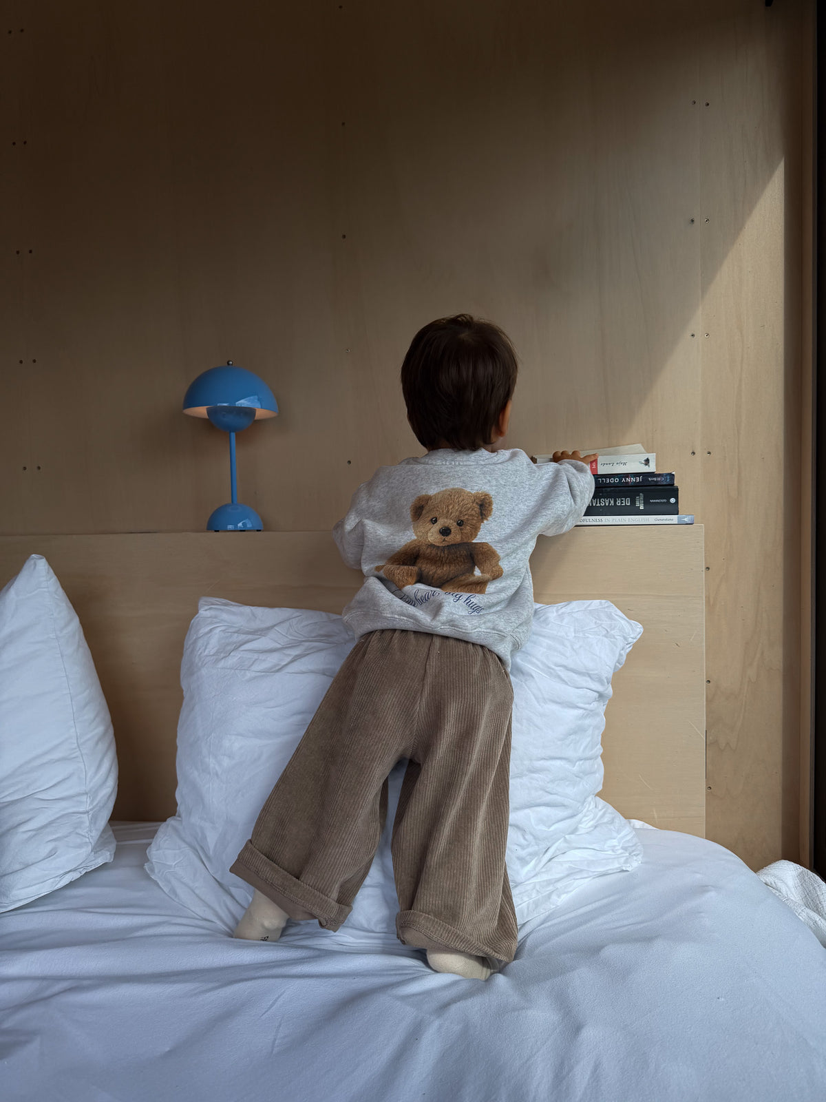 Cord Pants Kids - braun - FAMVIBES 