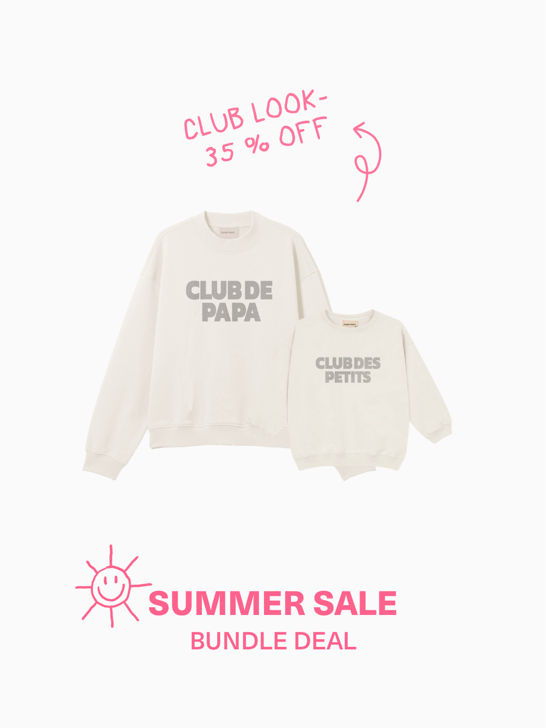 Bundle Deal Club Sweater Look Grey