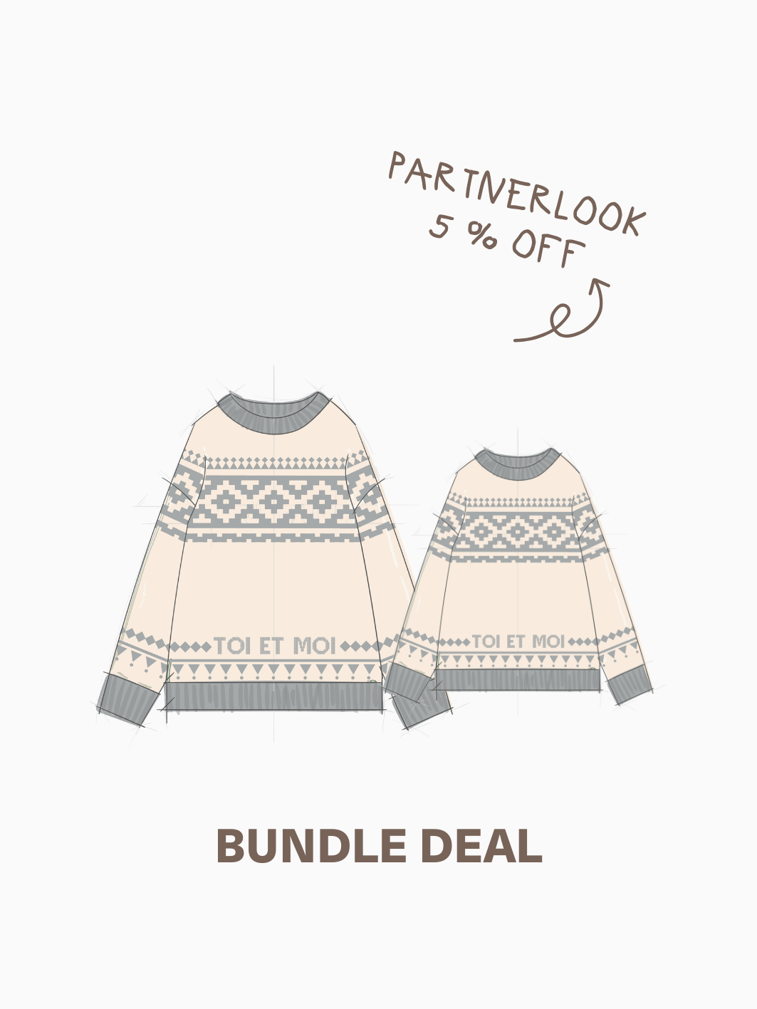 Bundle Deal TOI ET MOI Strickpullover