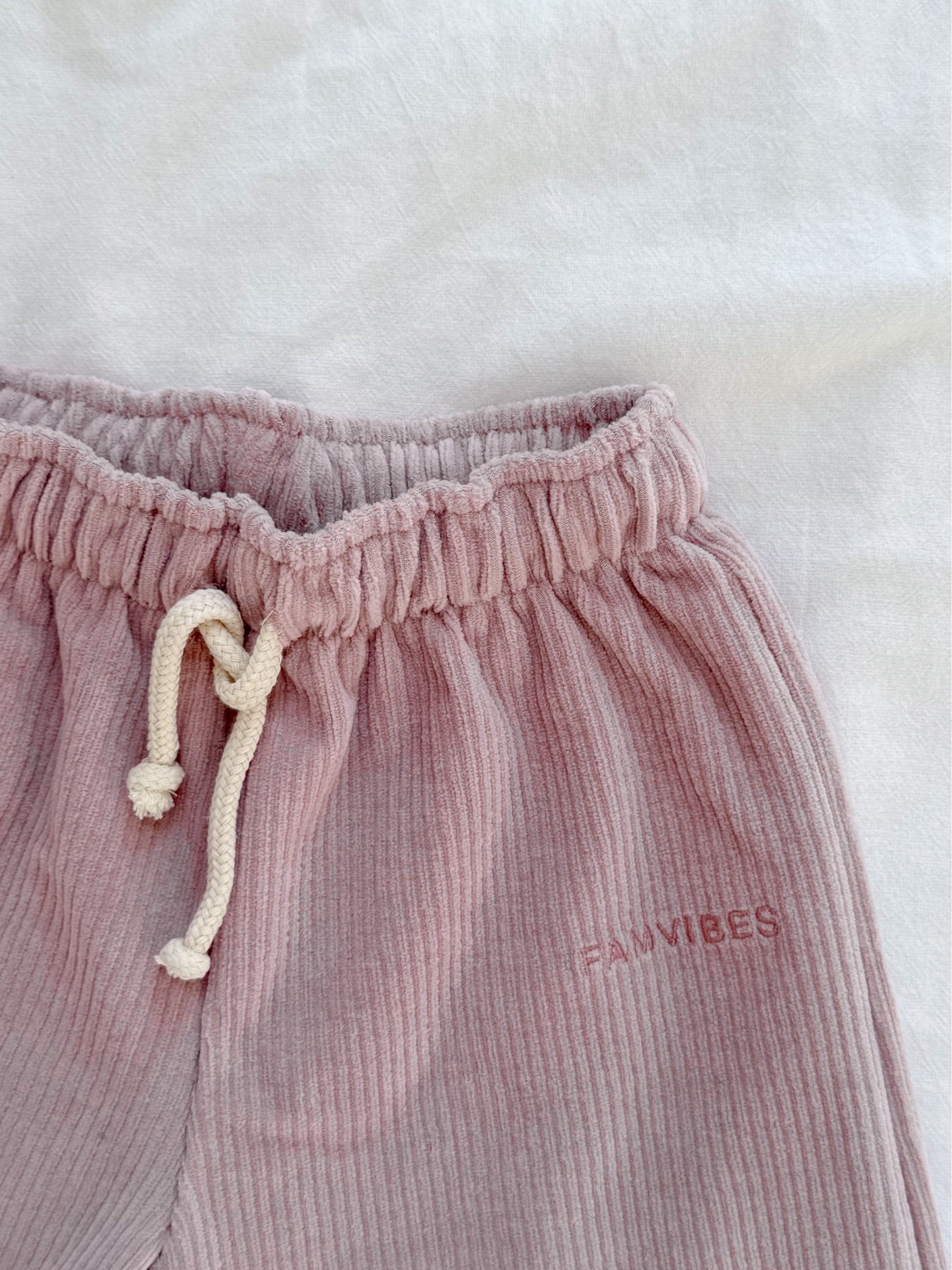 Cord Pants Kids - rosa