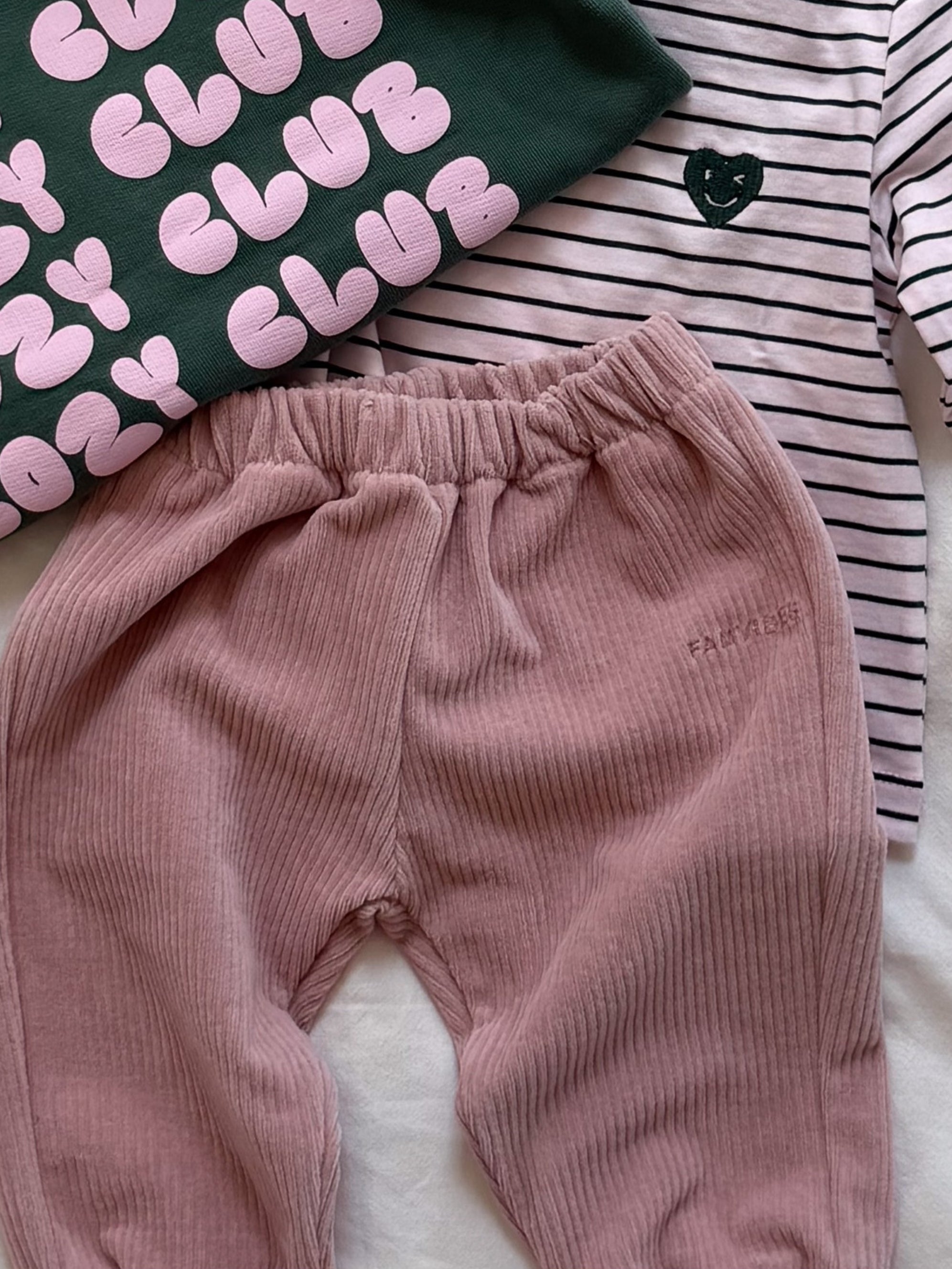 Cord Pants Baby - rosa