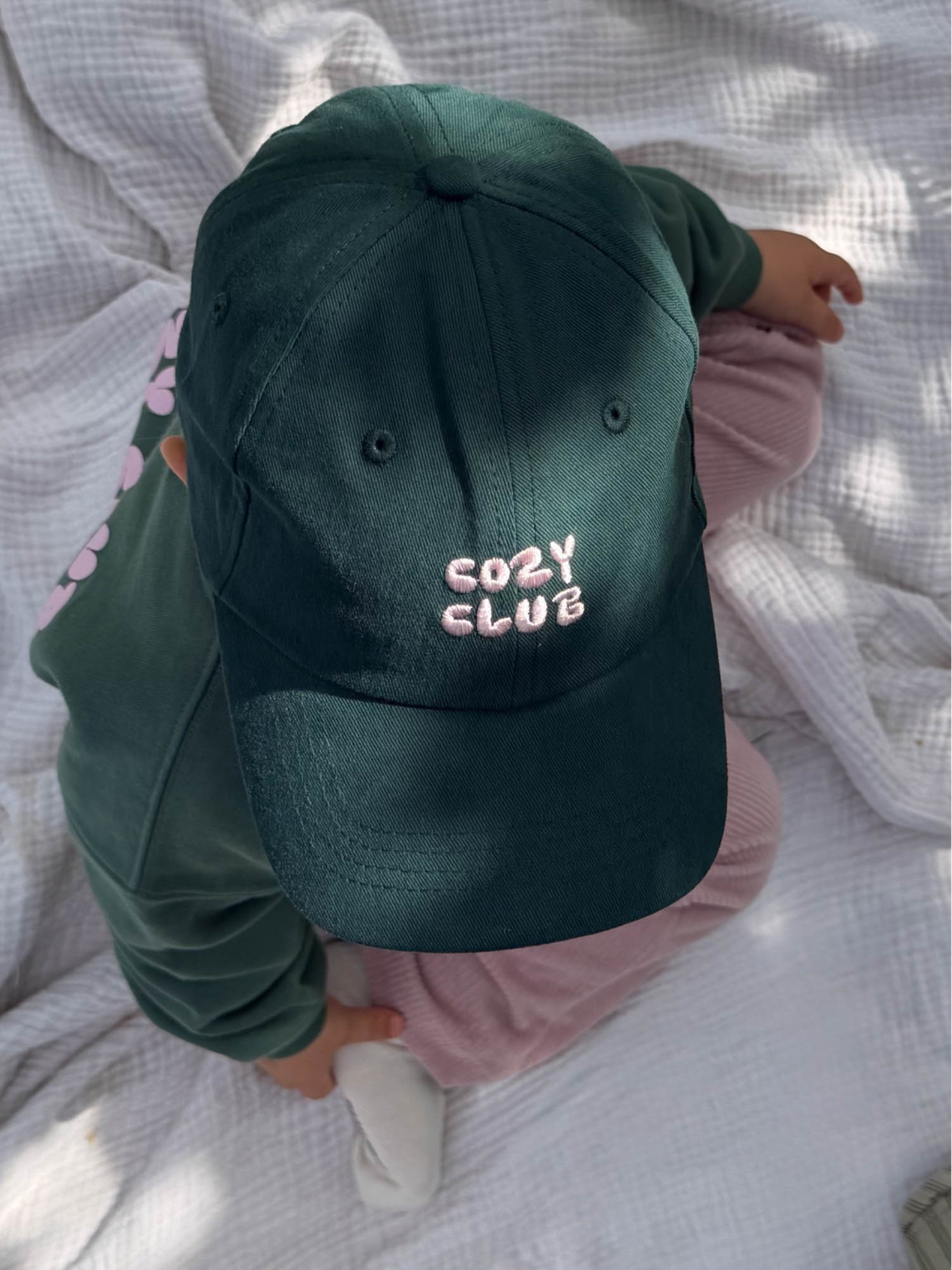 COZY CLUB Cap Kids - green