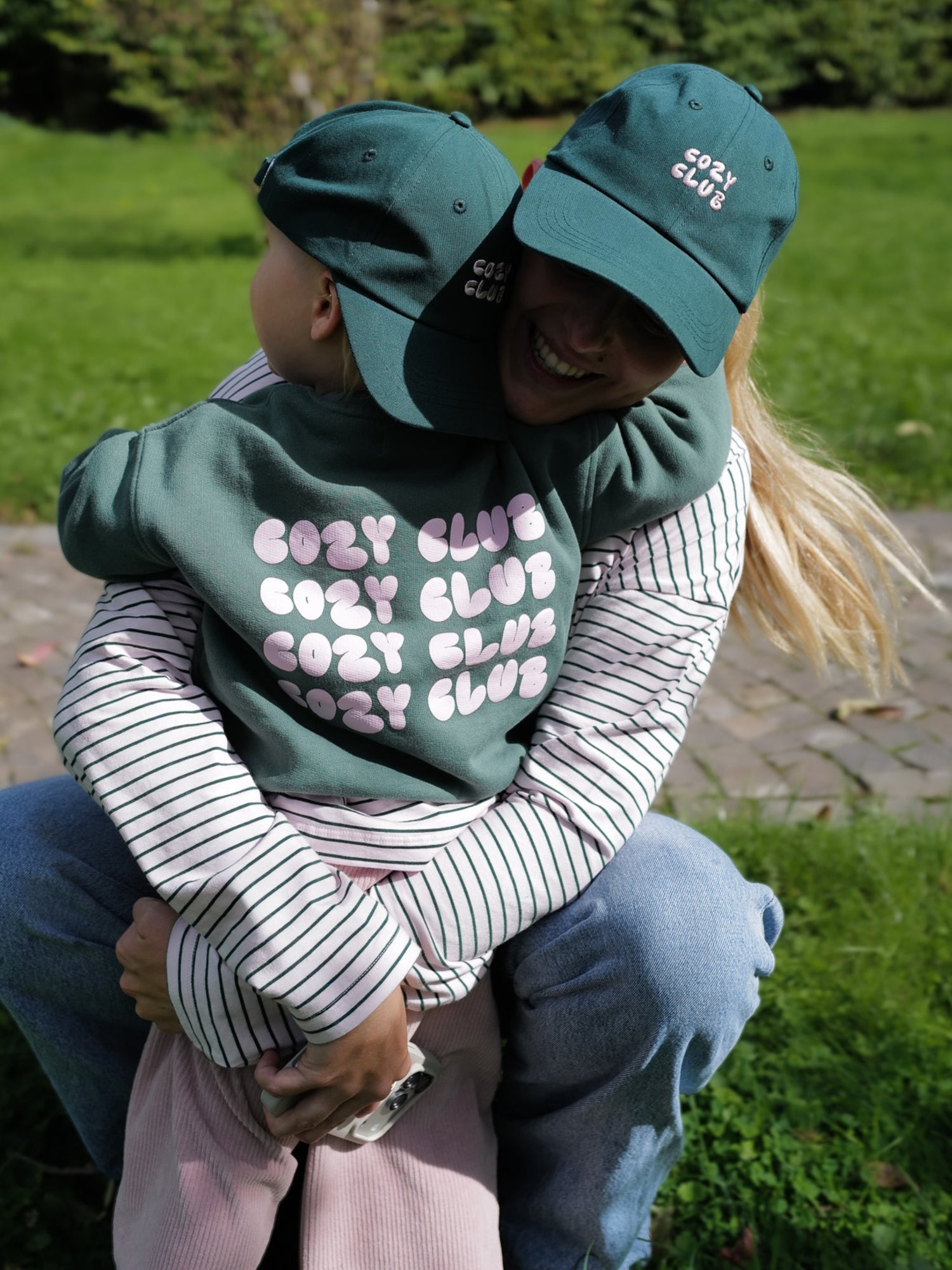 COZY CLUB Cap Kids - green