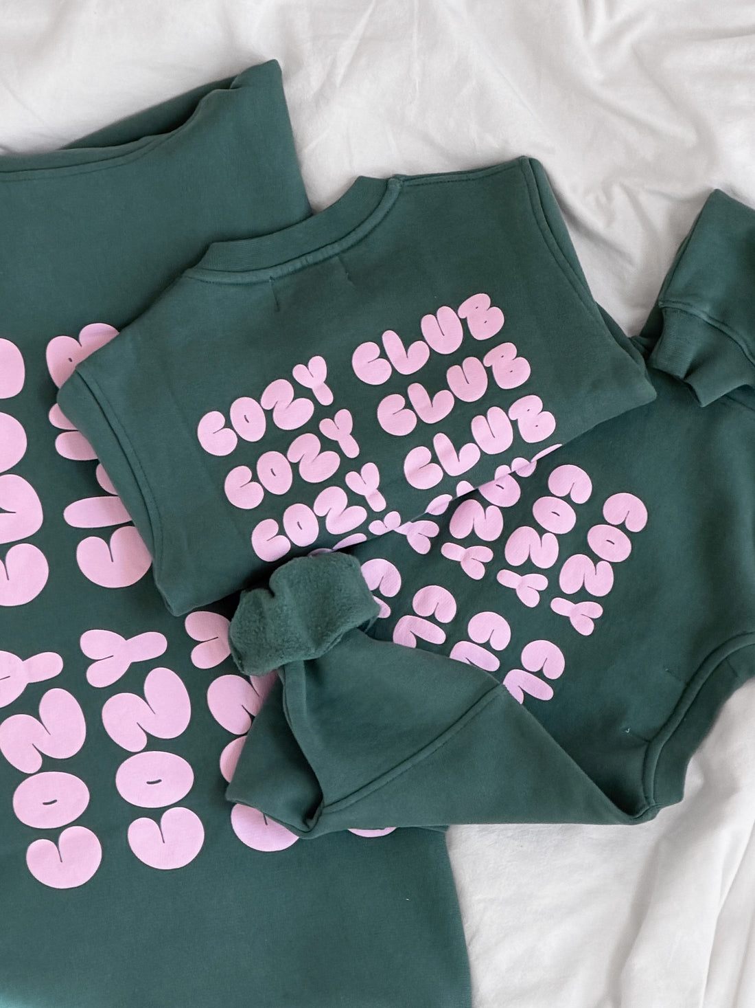 FAMILY SET - COZY CLUB Sweatshirts - FAMVIBES 