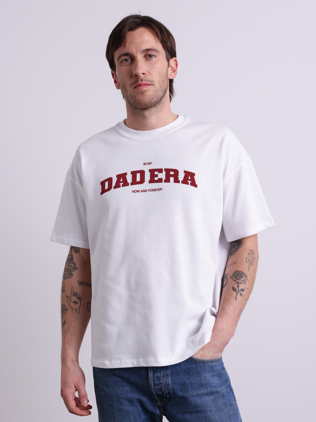 DAD ERA Shirt - burgundy - FAMVIBES