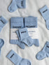 DADDY ORIGINAL Socken - blue - FAMVIBES 