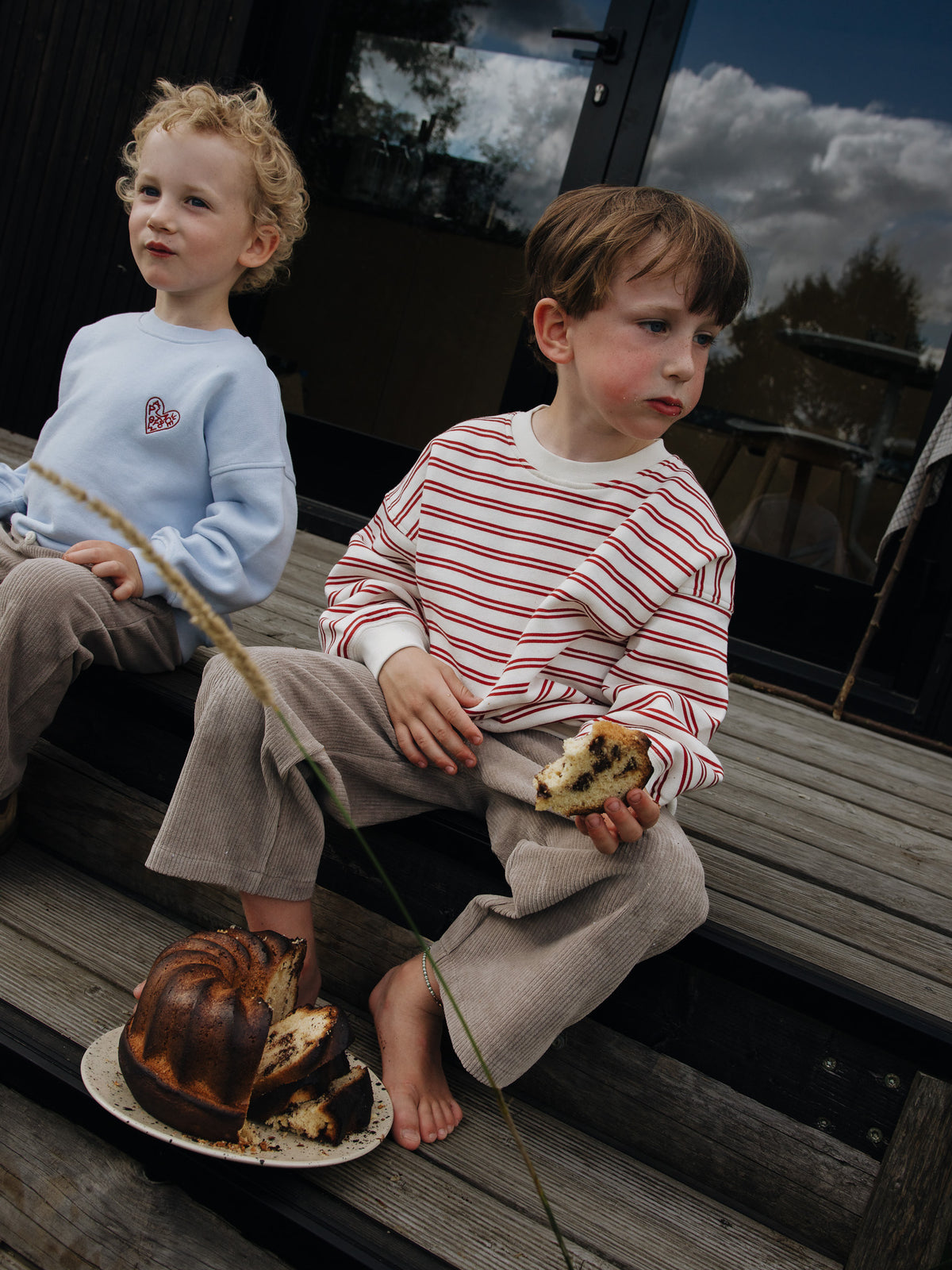 FAMILY SET - Stripy Sweatshirts - FAMVIBES 