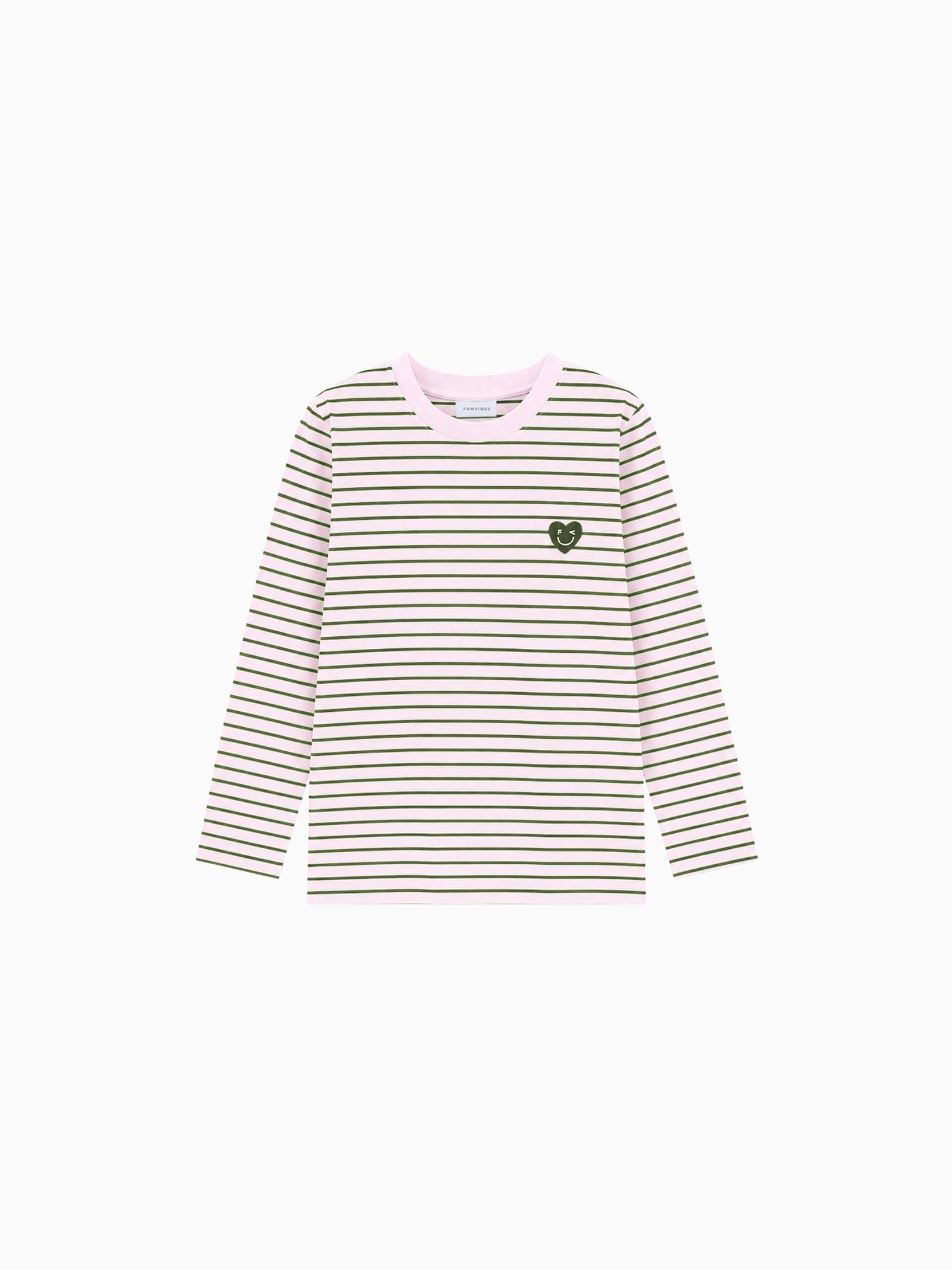 LONGSLEEVE striped Unisex - rosa - FAMVIBES 