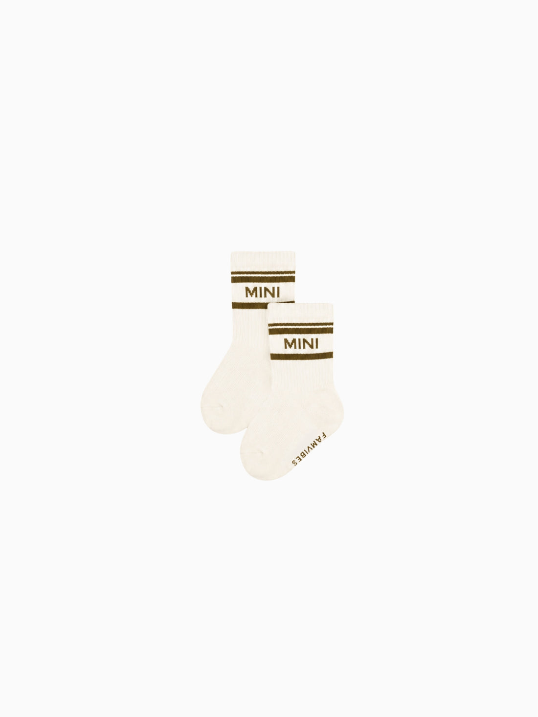 MINI Original Socken - creme striped - FAMVIBES 