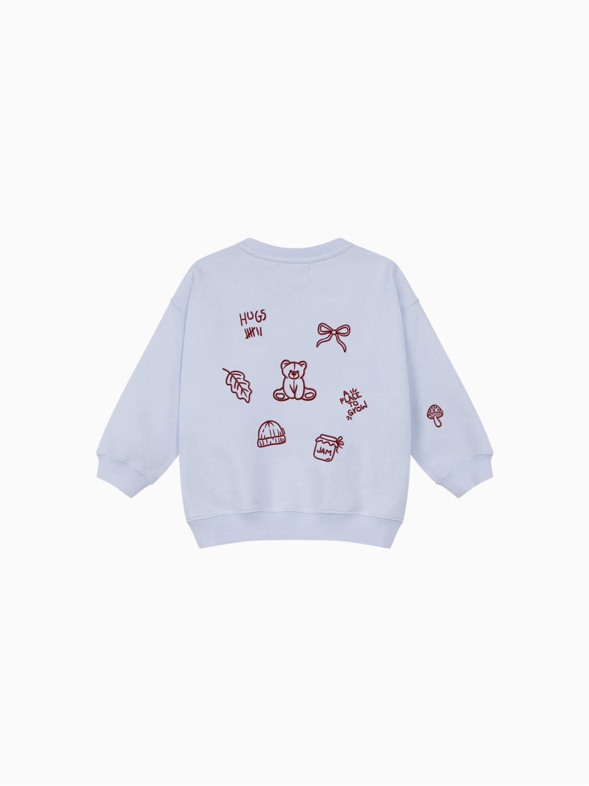 PLACE TO GROW Sweatshirt Baby/Kids - blue - FAMVIBES 
