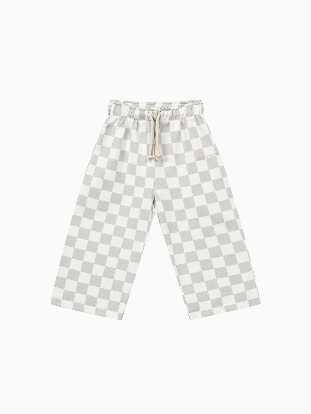 CHECKERED Pants KIDS - sand
