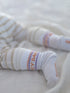 HEY BABY - Socken lavender | orange - FAMVIBES 