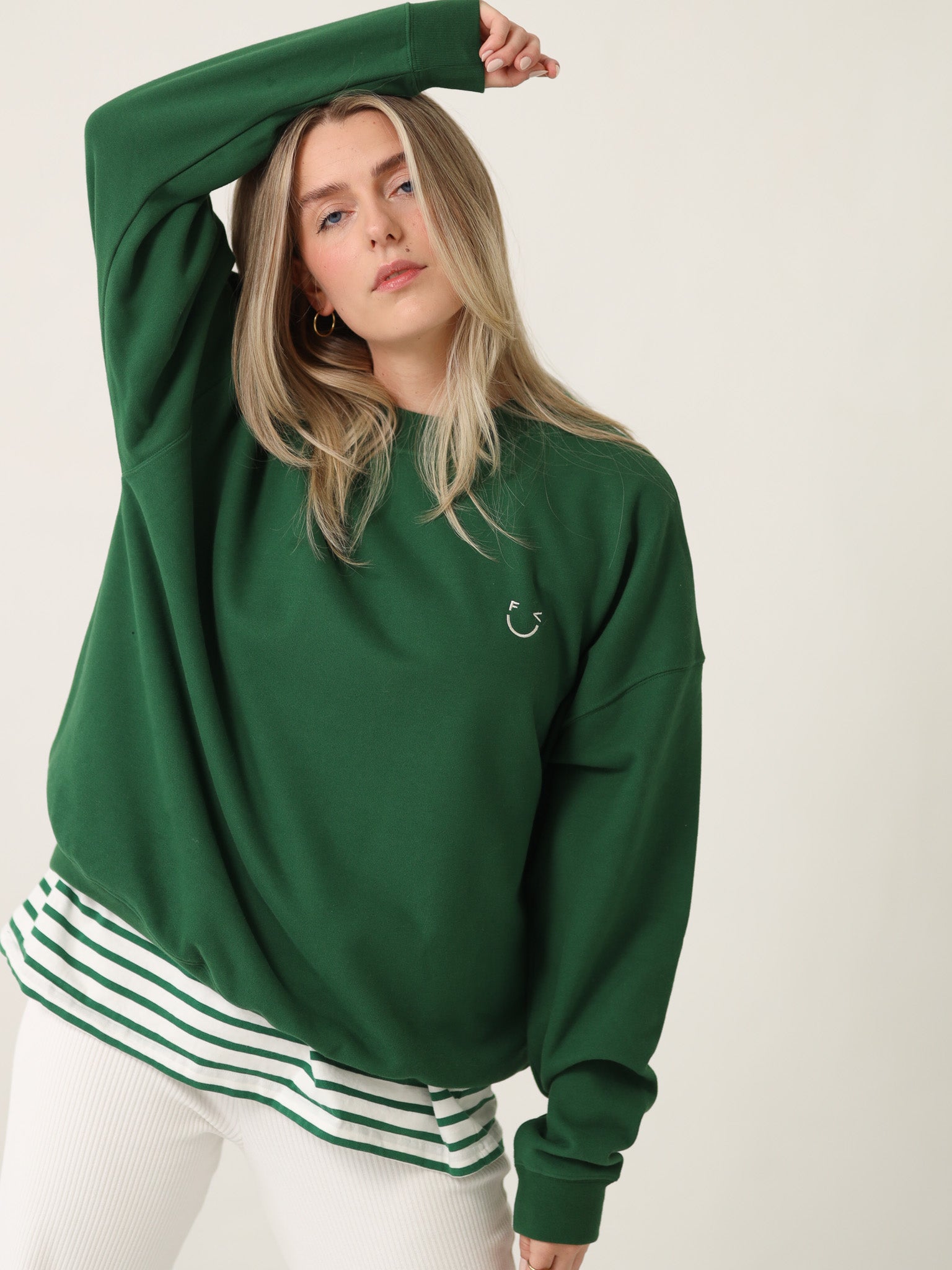 Sweater ICON - green - FAMVIBES 
