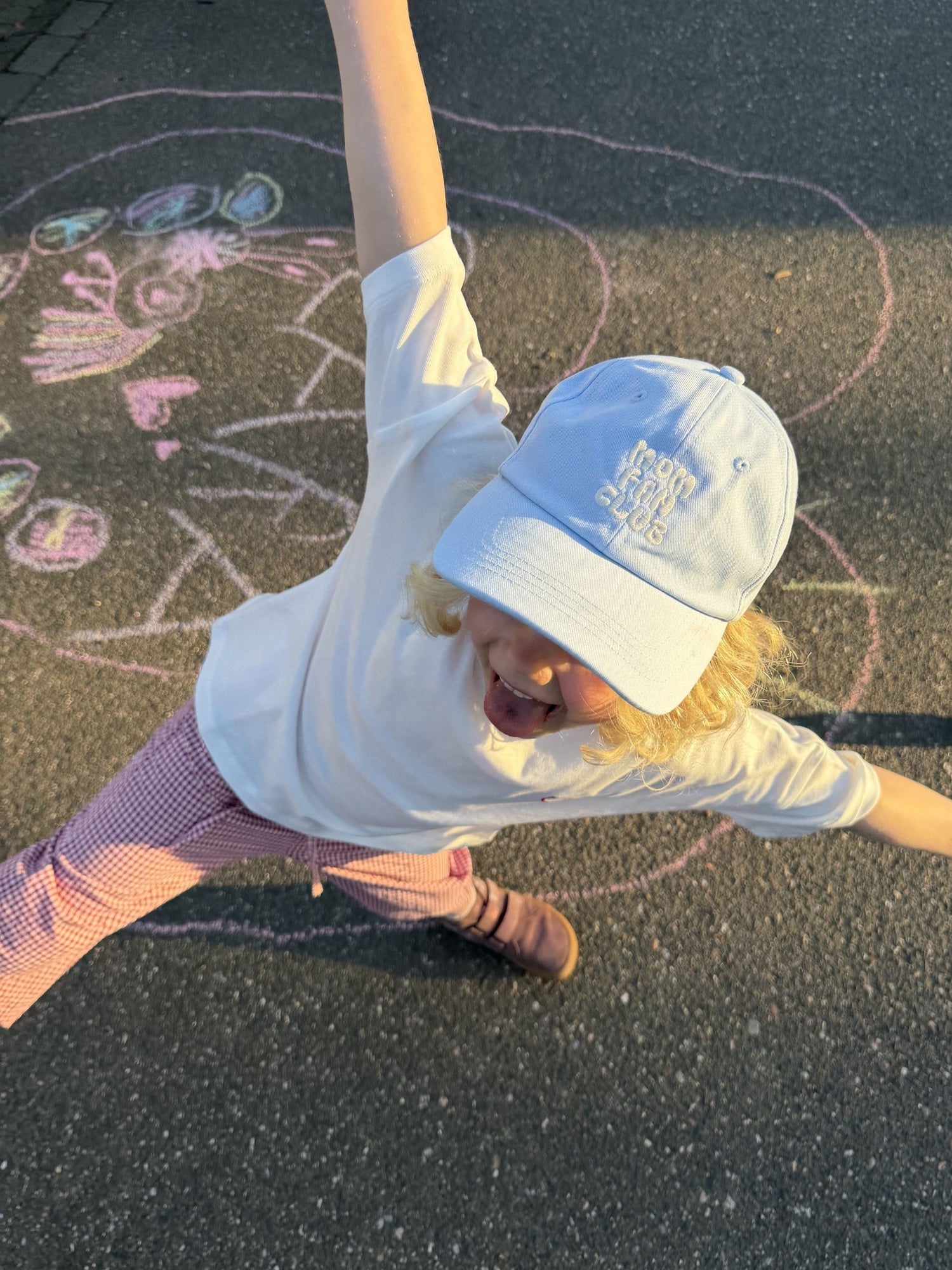 MOM FAN CLUB Cap - blau - FAMVIBES 
