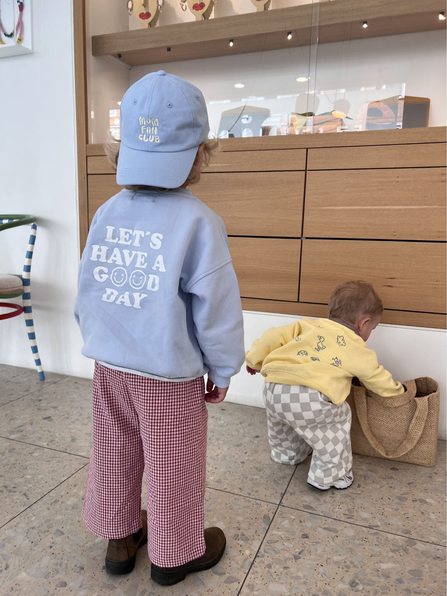 MOM FAN CLUB Cap - blau - FAMVIBES 