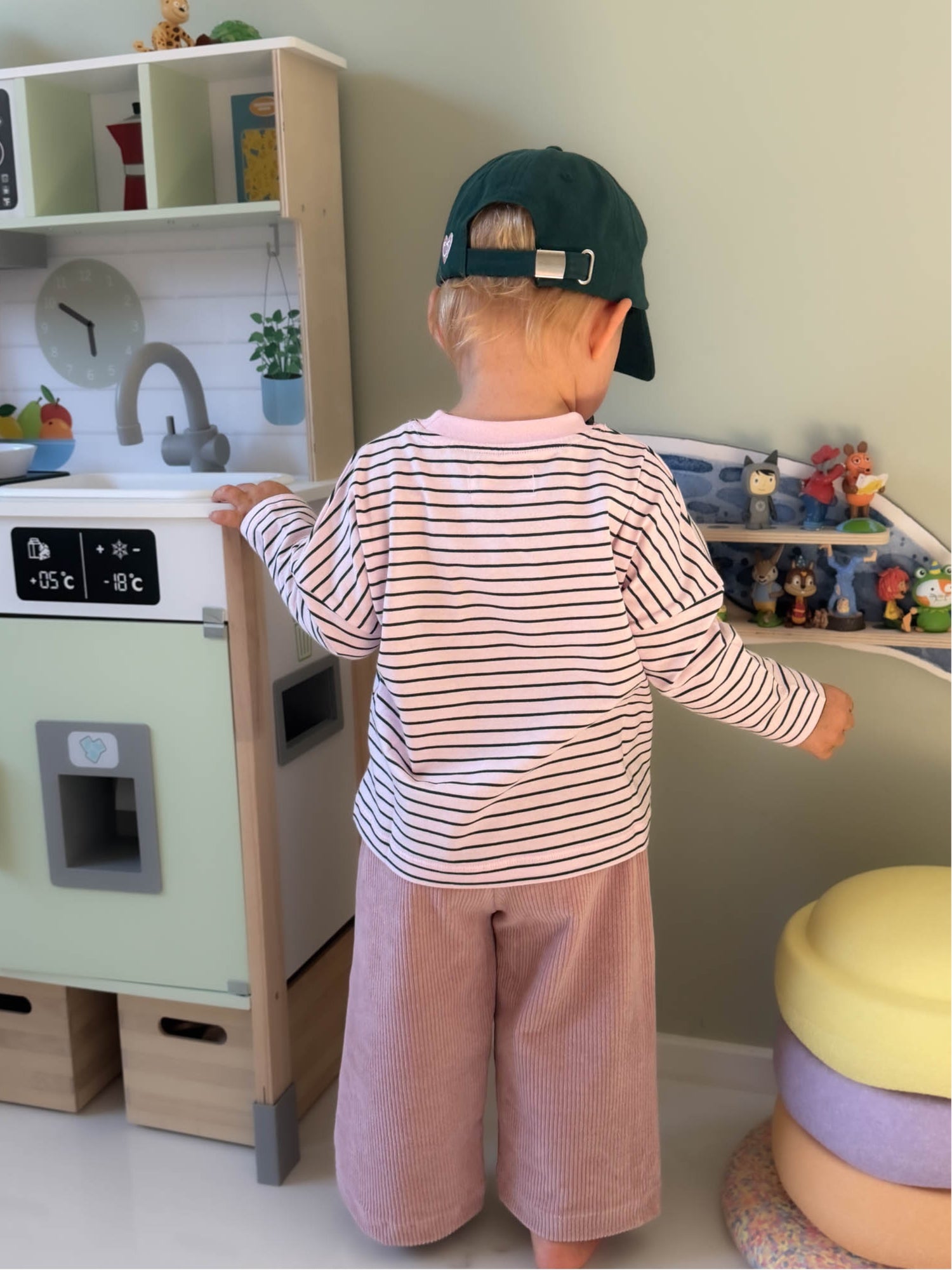 Cord Pants Kids - rosa