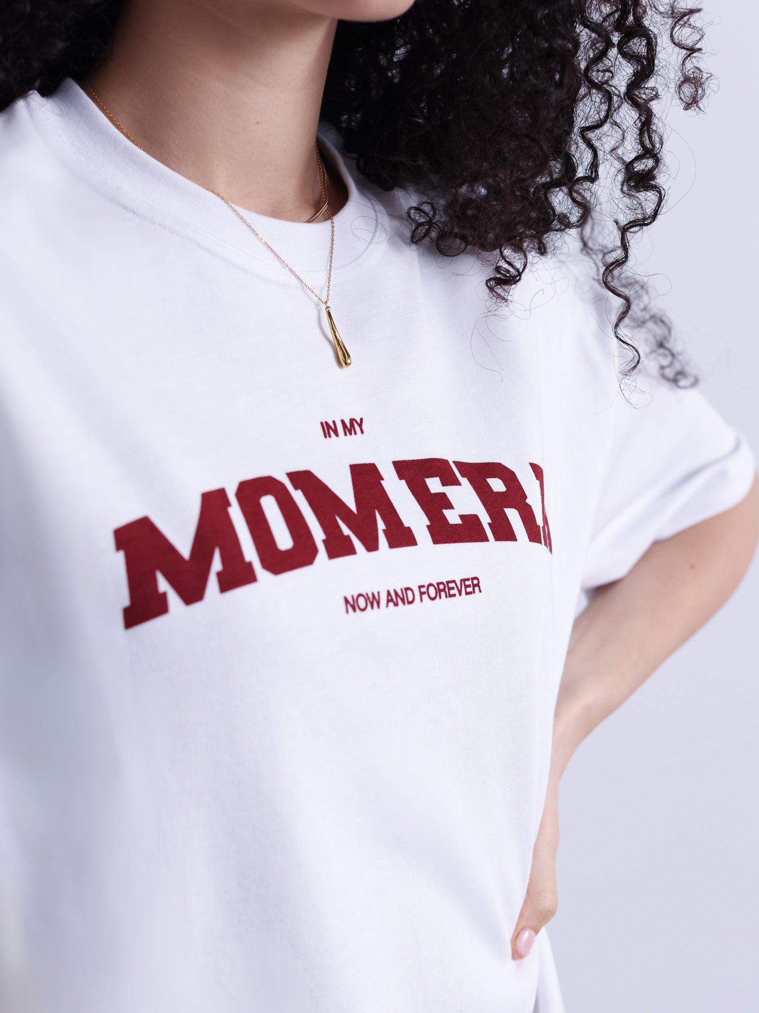 MOM ERA Shirt - burgundy