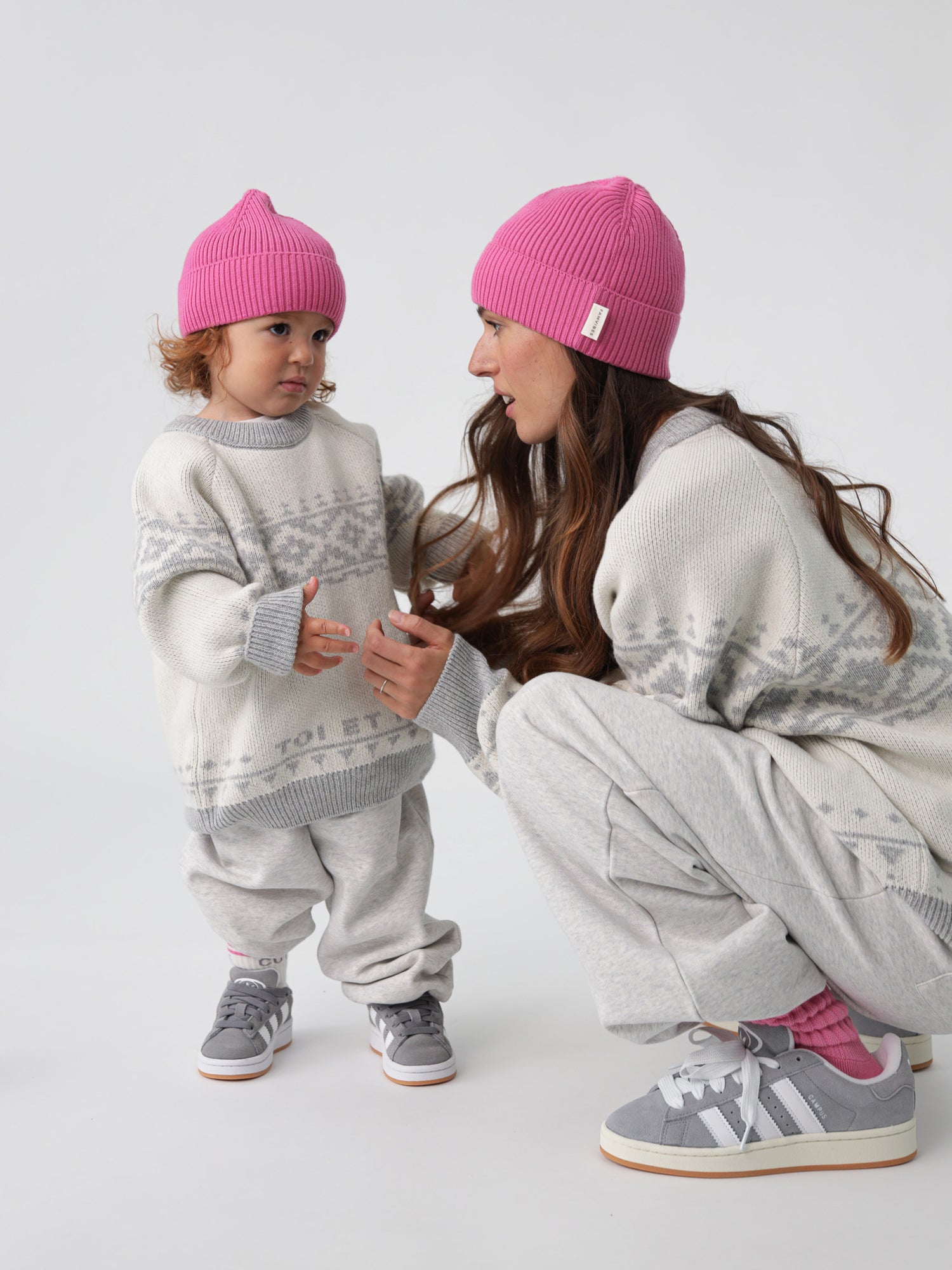 Beanie SNUGGLY KIDS - HAPPY PINK