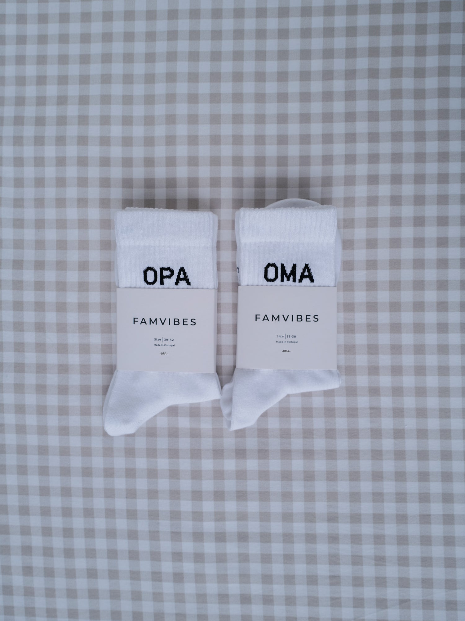 Opa Original Socken - weiss - FAMVIBES 