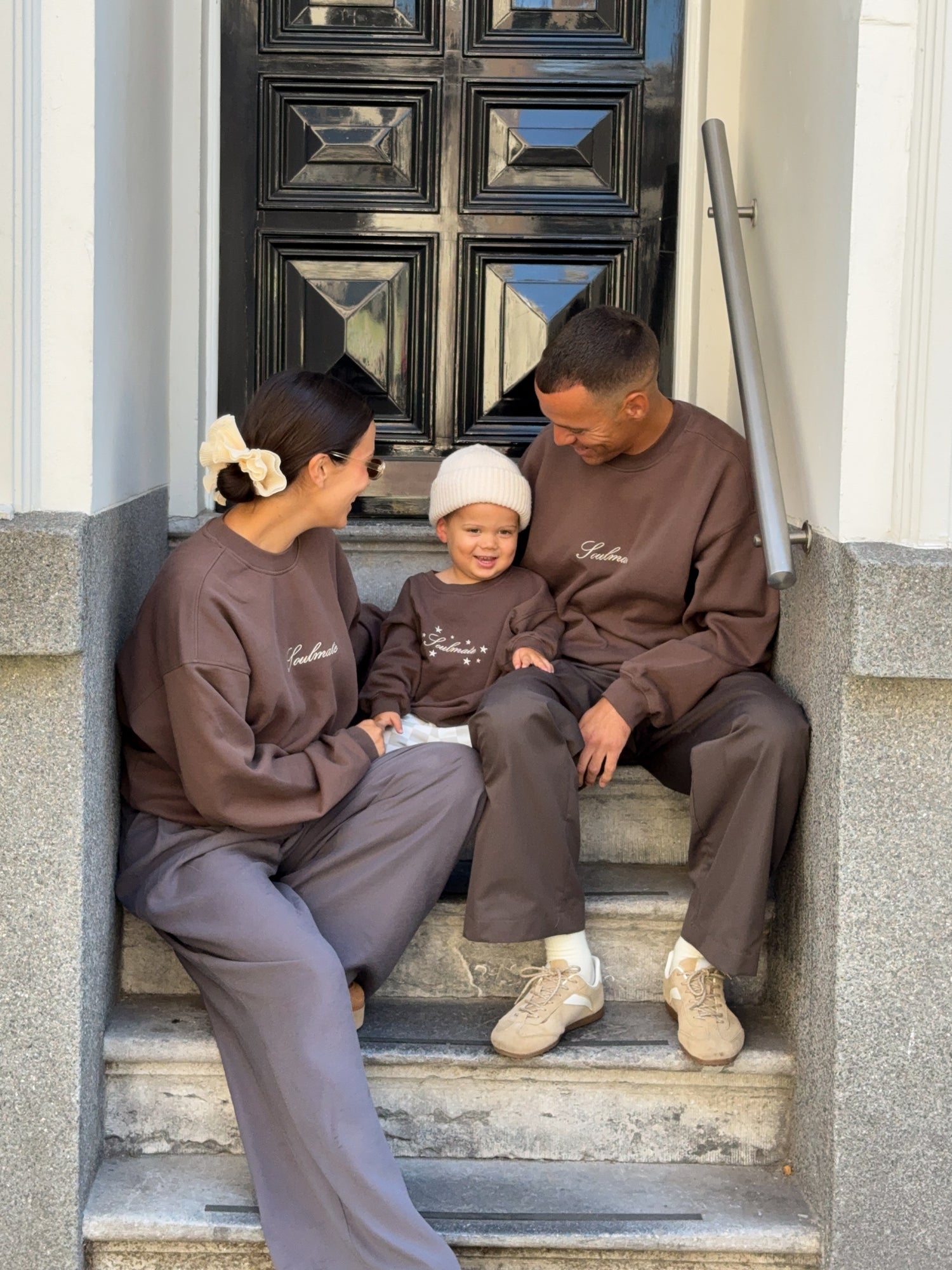 SOULMATE Sweatshirt Kids - brown