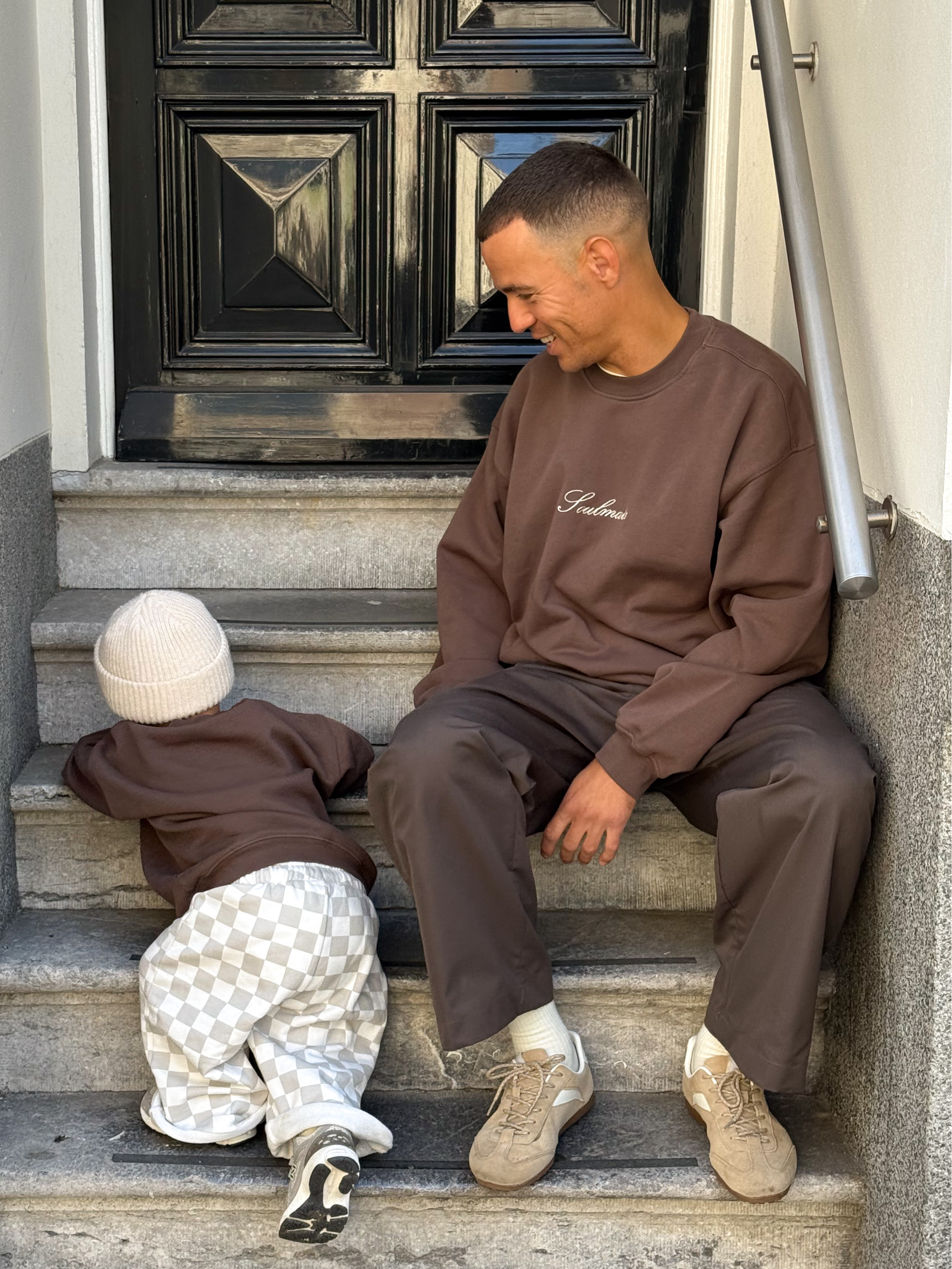 SOULMATE Sweatshirt Unisex - brown