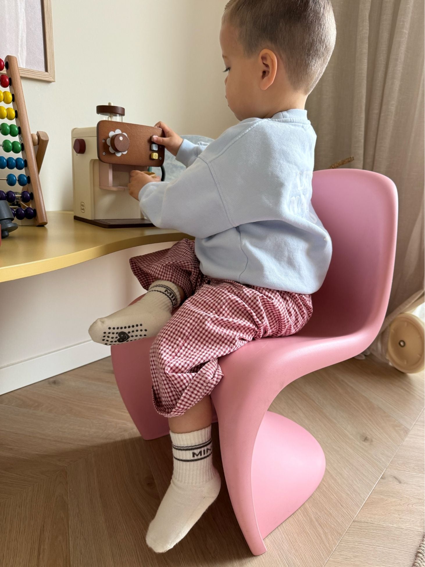 MINI ORIGINAL stopper socks - beige