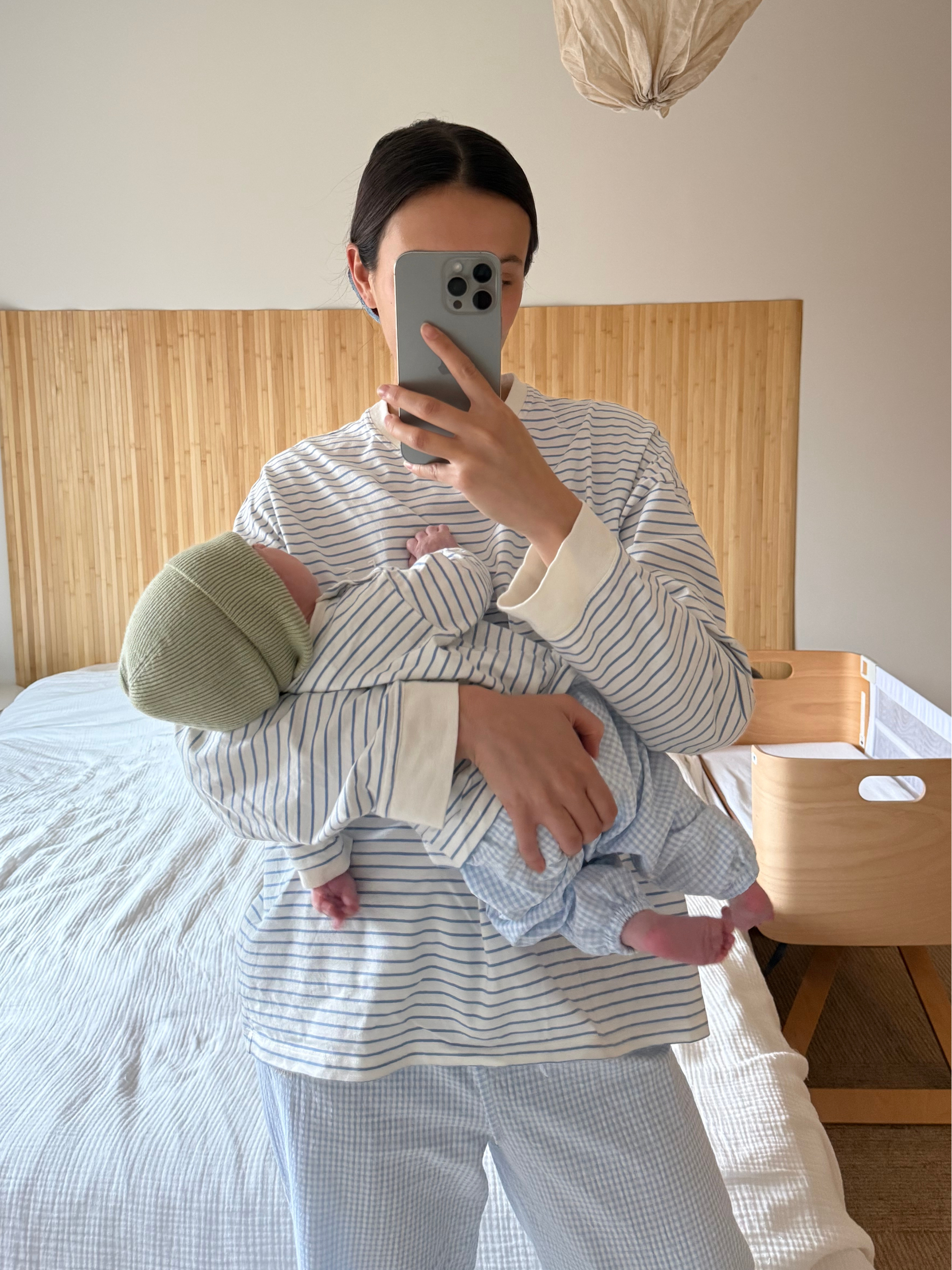 LONGSLEEVE striped Unisex - blue - FAMVIBES 