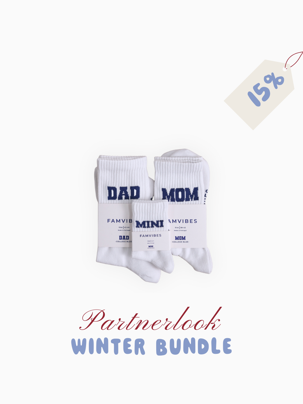Bundle Deal Family College Socks