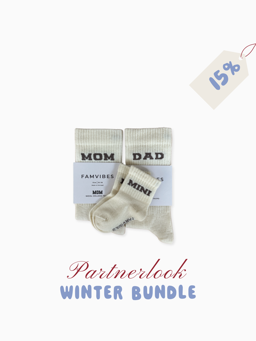 Bundle Deal Family College Wollsocken