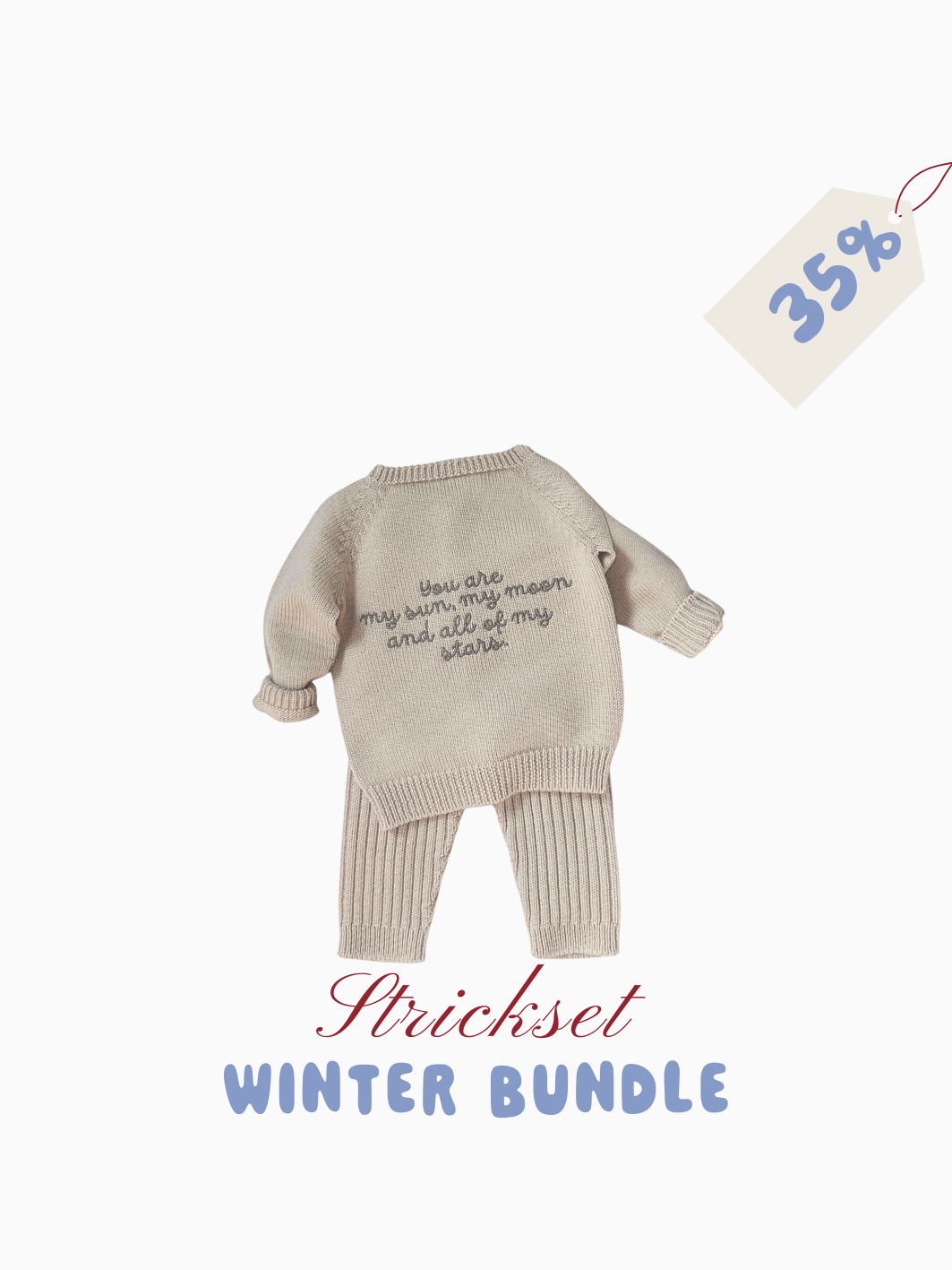 Bundle Deal Strickset - creme