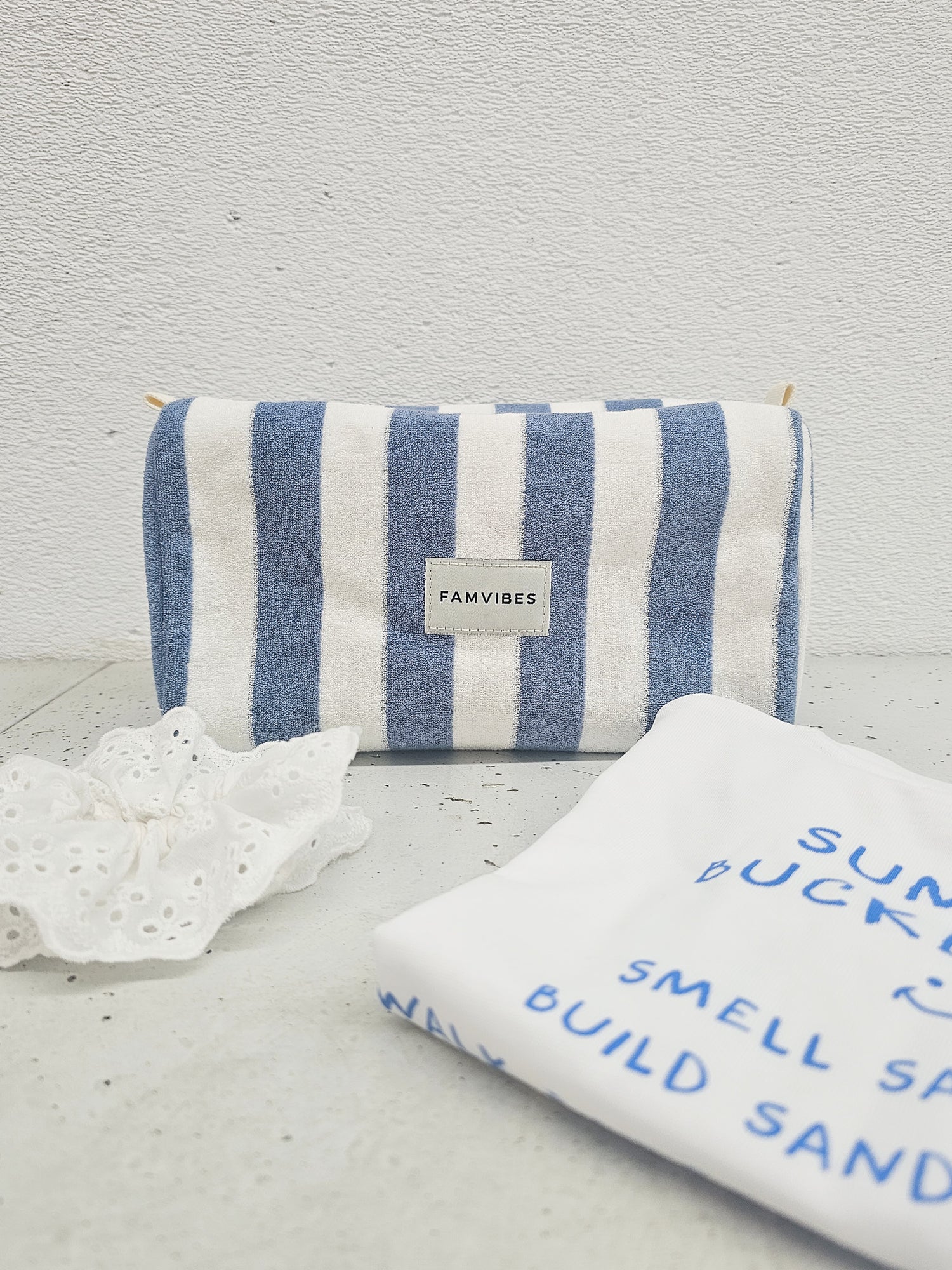 Cosmetic Bag - Ocean Blue