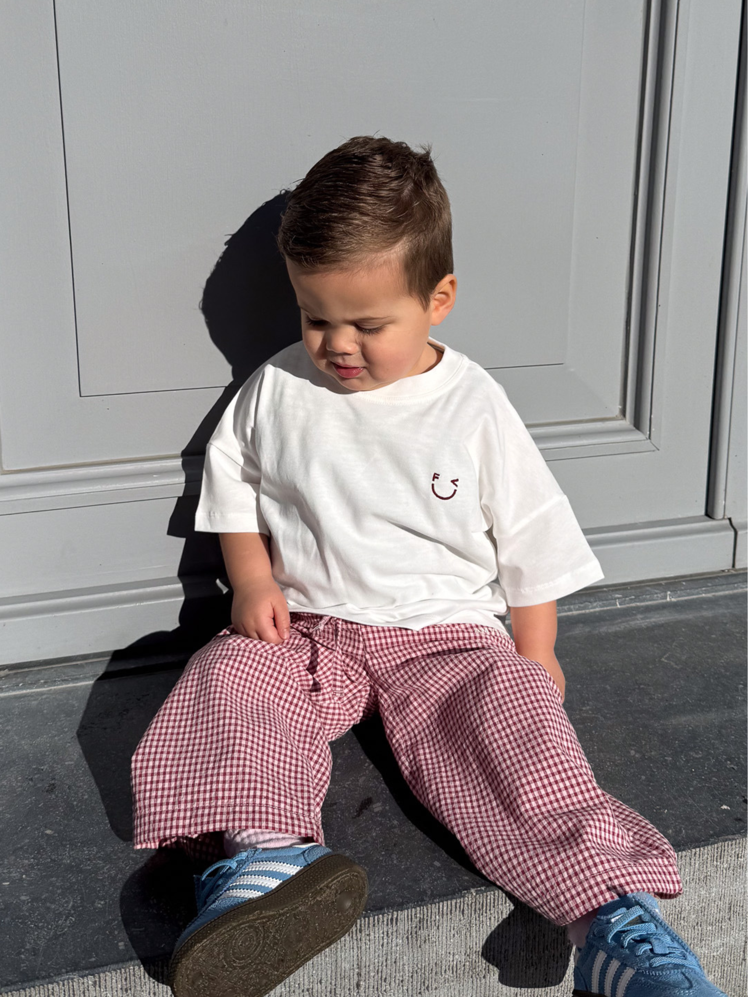 ICECREAM Shirt Baby/Kids - burgundy - FAMVIBES 