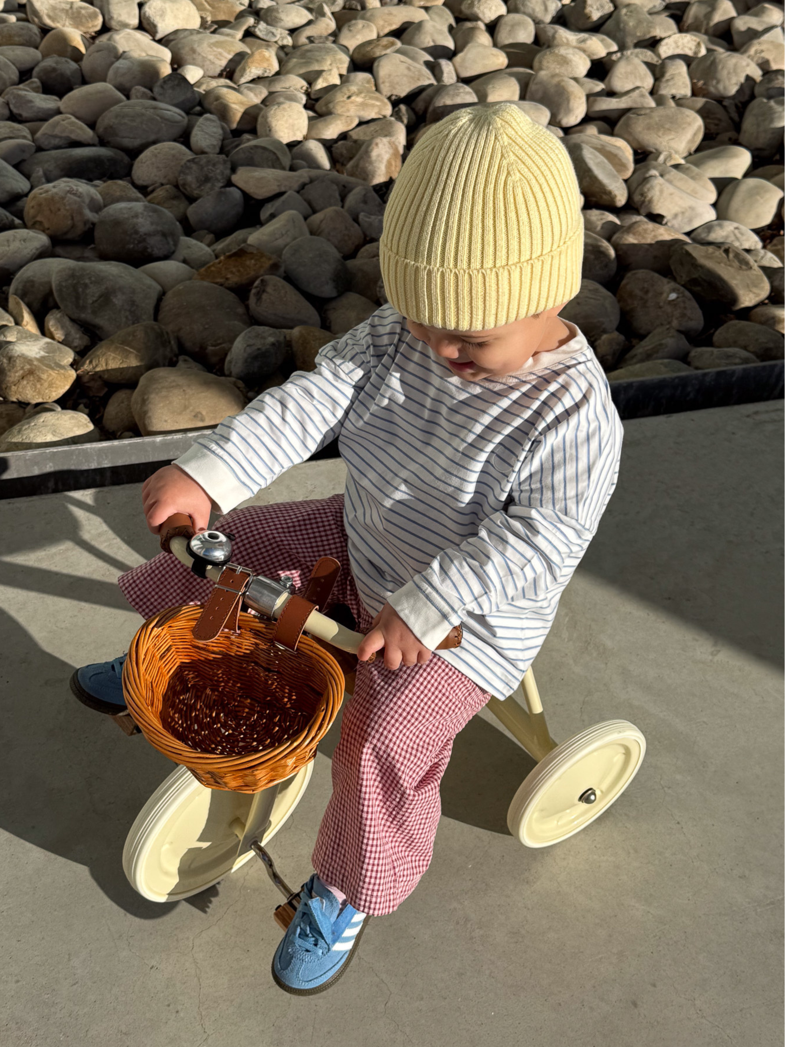 LONGSLEEVE striped Baby/Kids - blue - FAMVIBES 