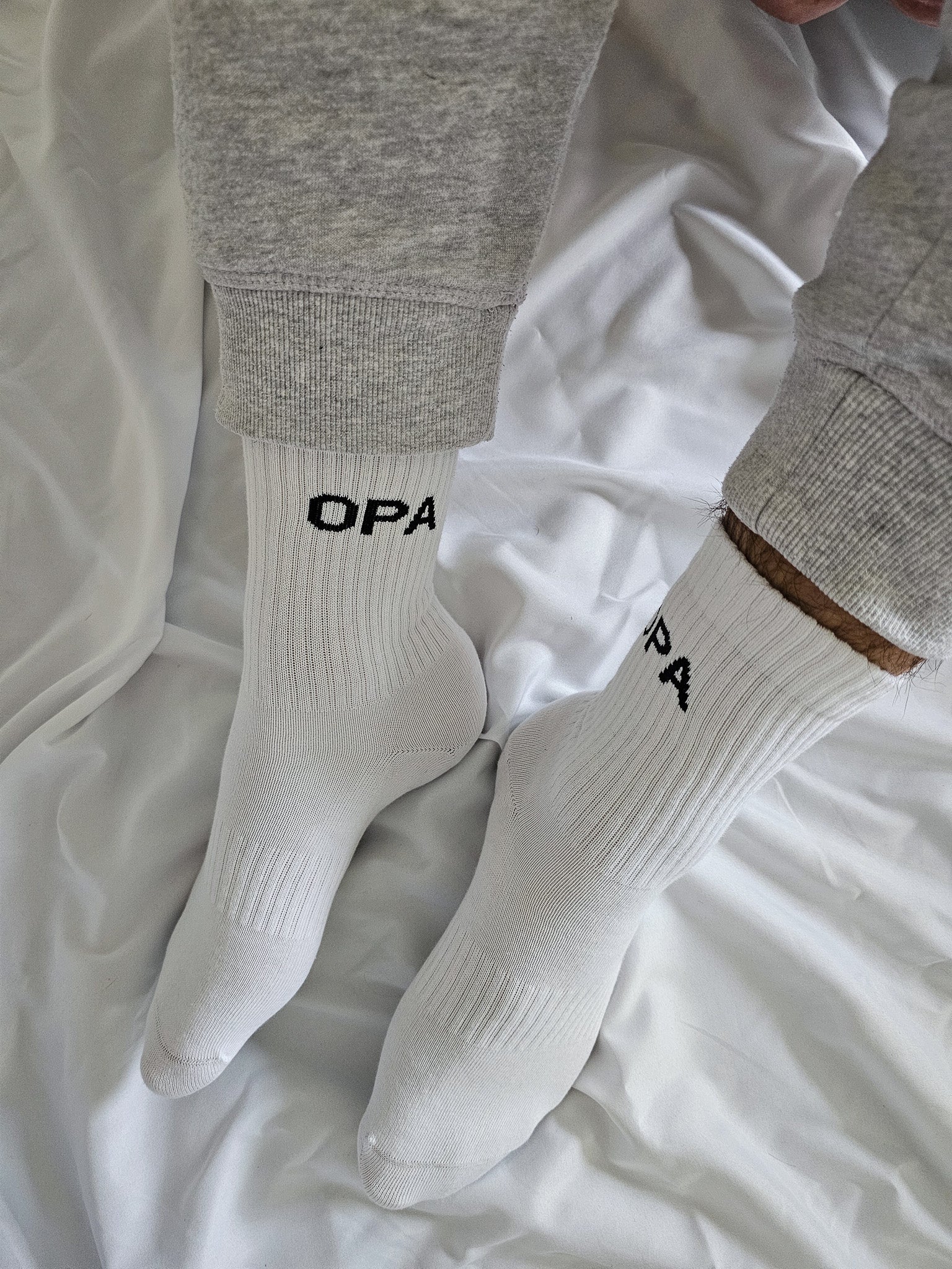 Opa Original Socken - weiss - FAMVIBES 