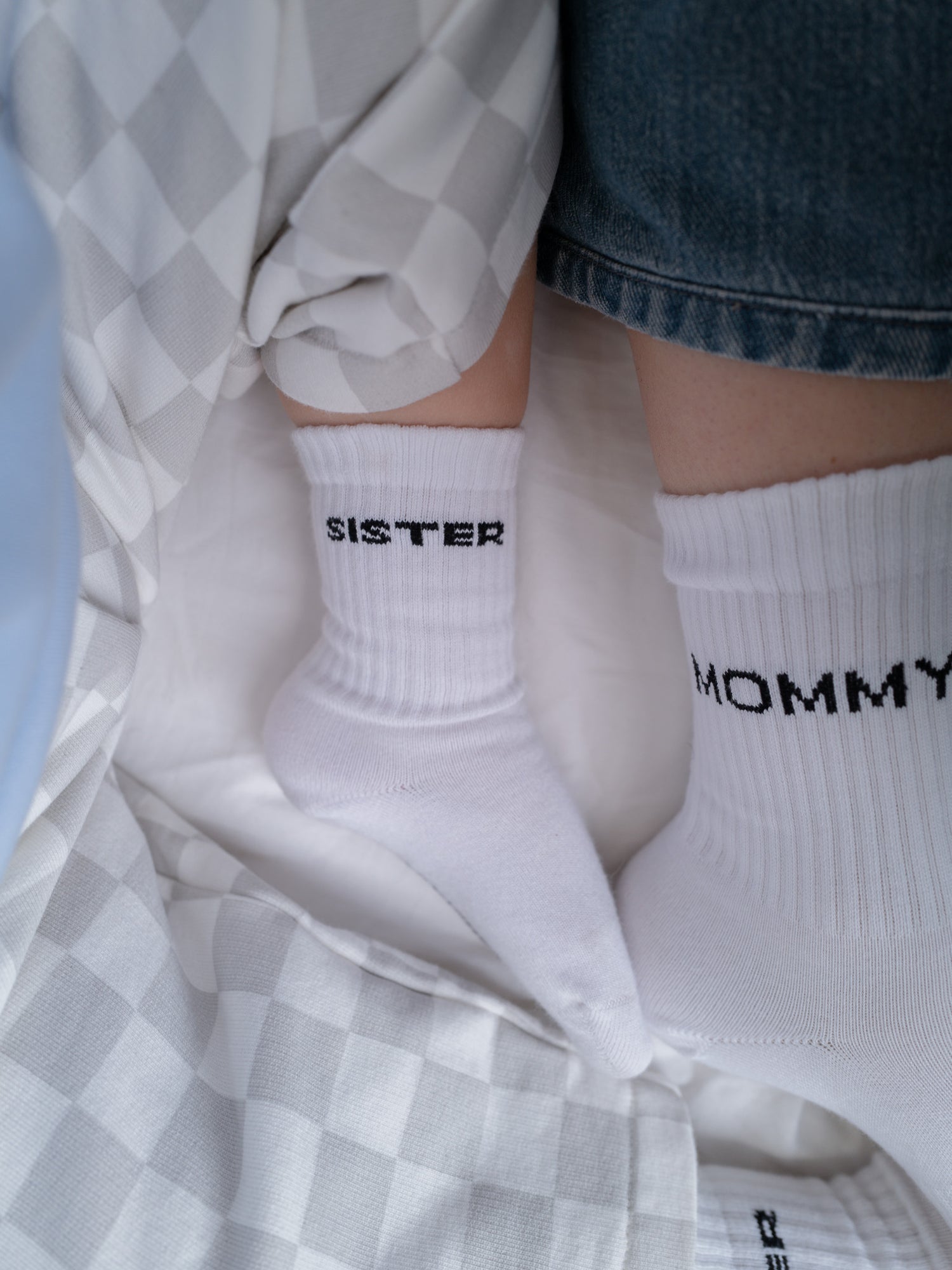 Sister Original Socken - weiss - FAMVIBES 
