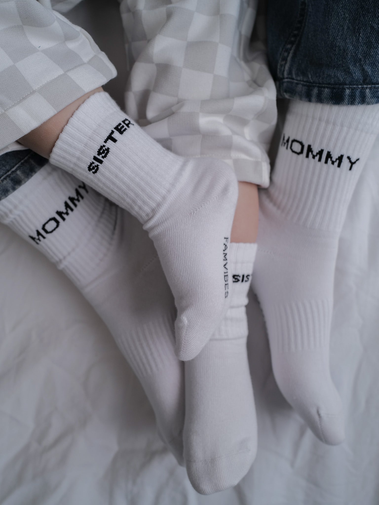 Sister Original socks - white – FAMVIBES