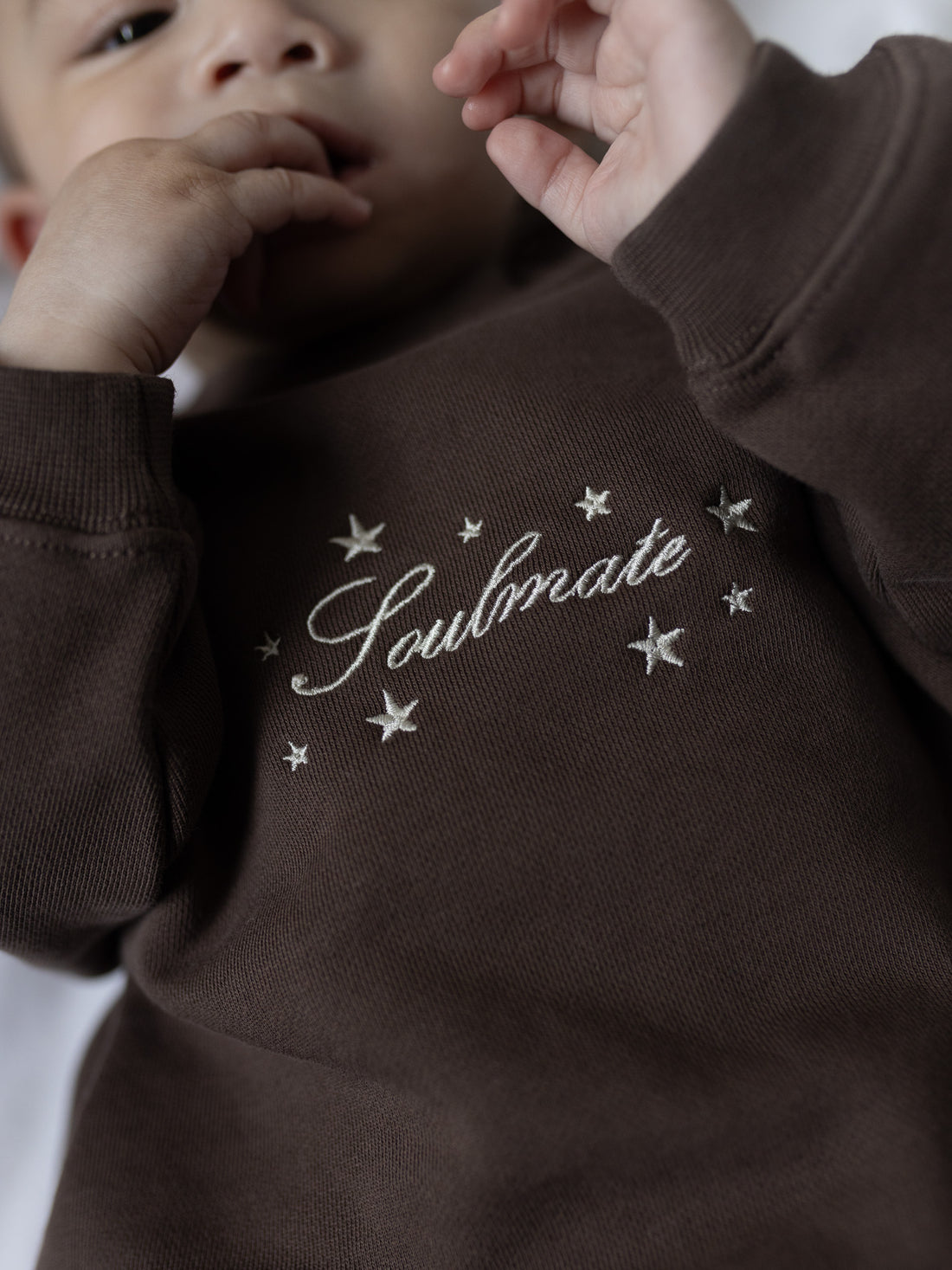SOULMATE Sweatshirt Baby - brown
