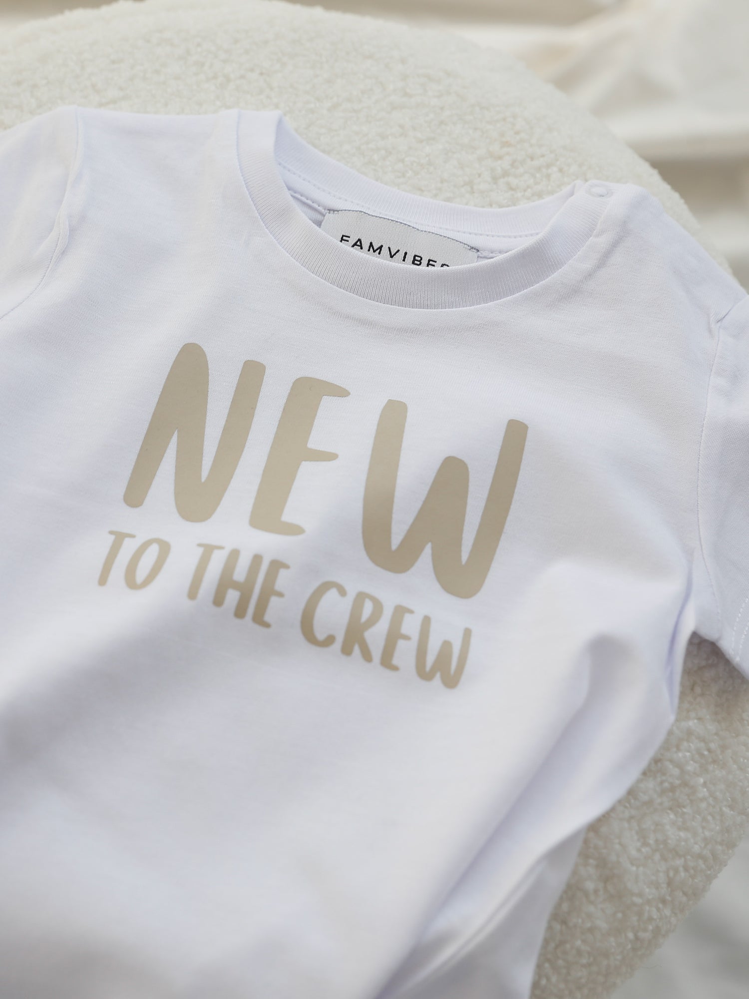 NEW - Baby Meilenstein T-Shirt - FAMVIBES 