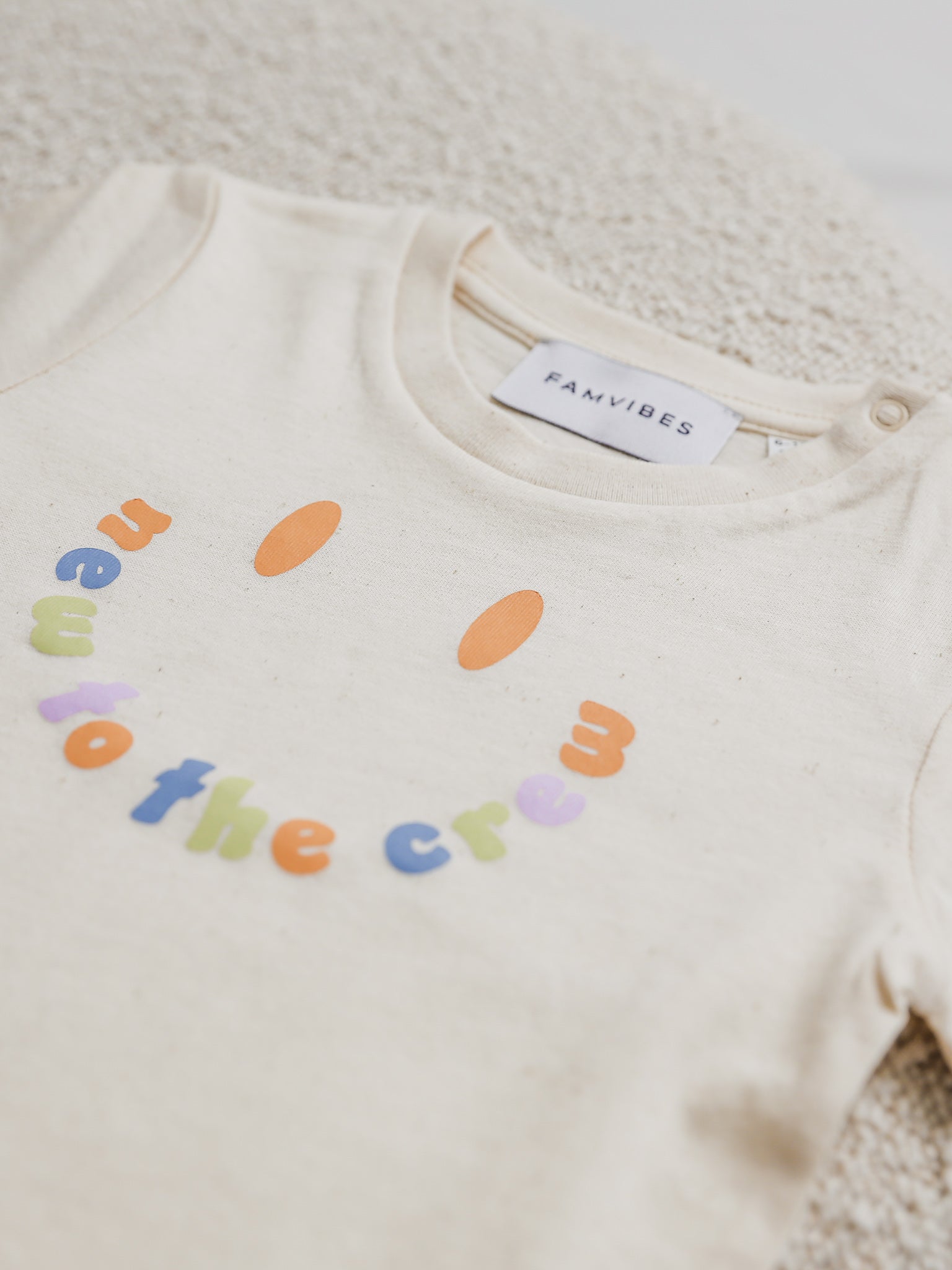 NEW SMILEY - Baby Meilenstein T-Shirt - FAMVIBES 